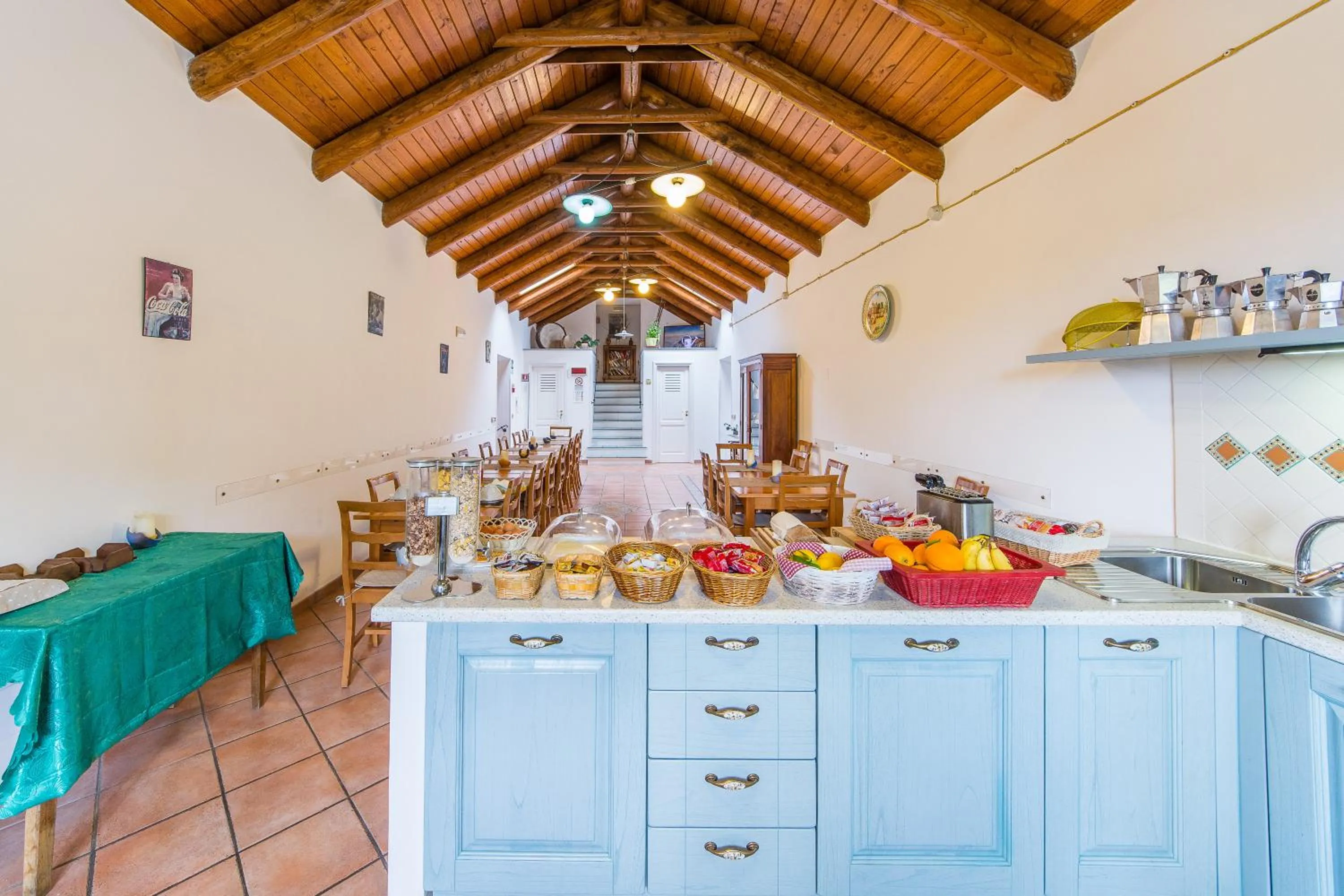 Dining area in B&B Beata Solitudo