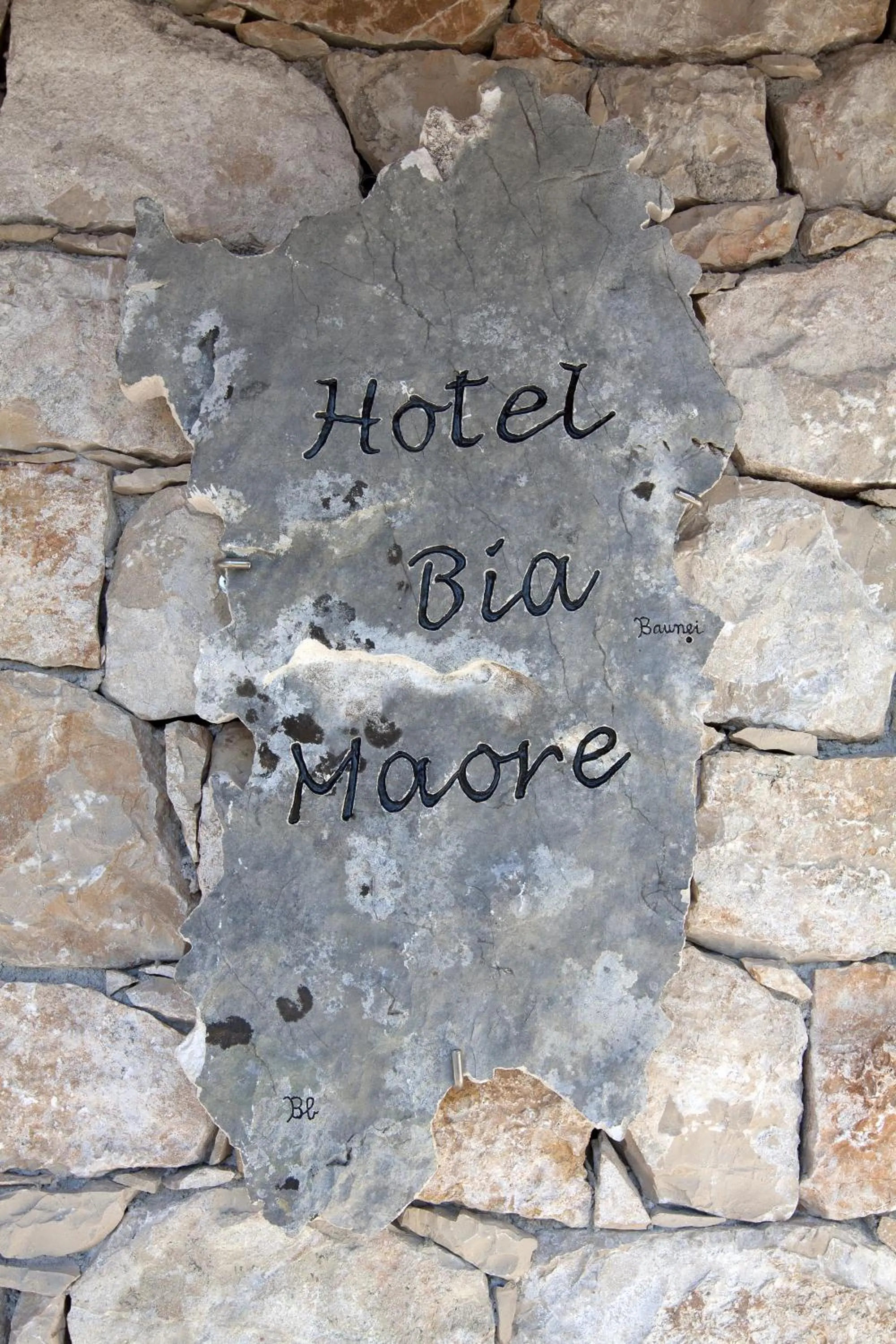 Property logo or sign in Hotel Bia Maore