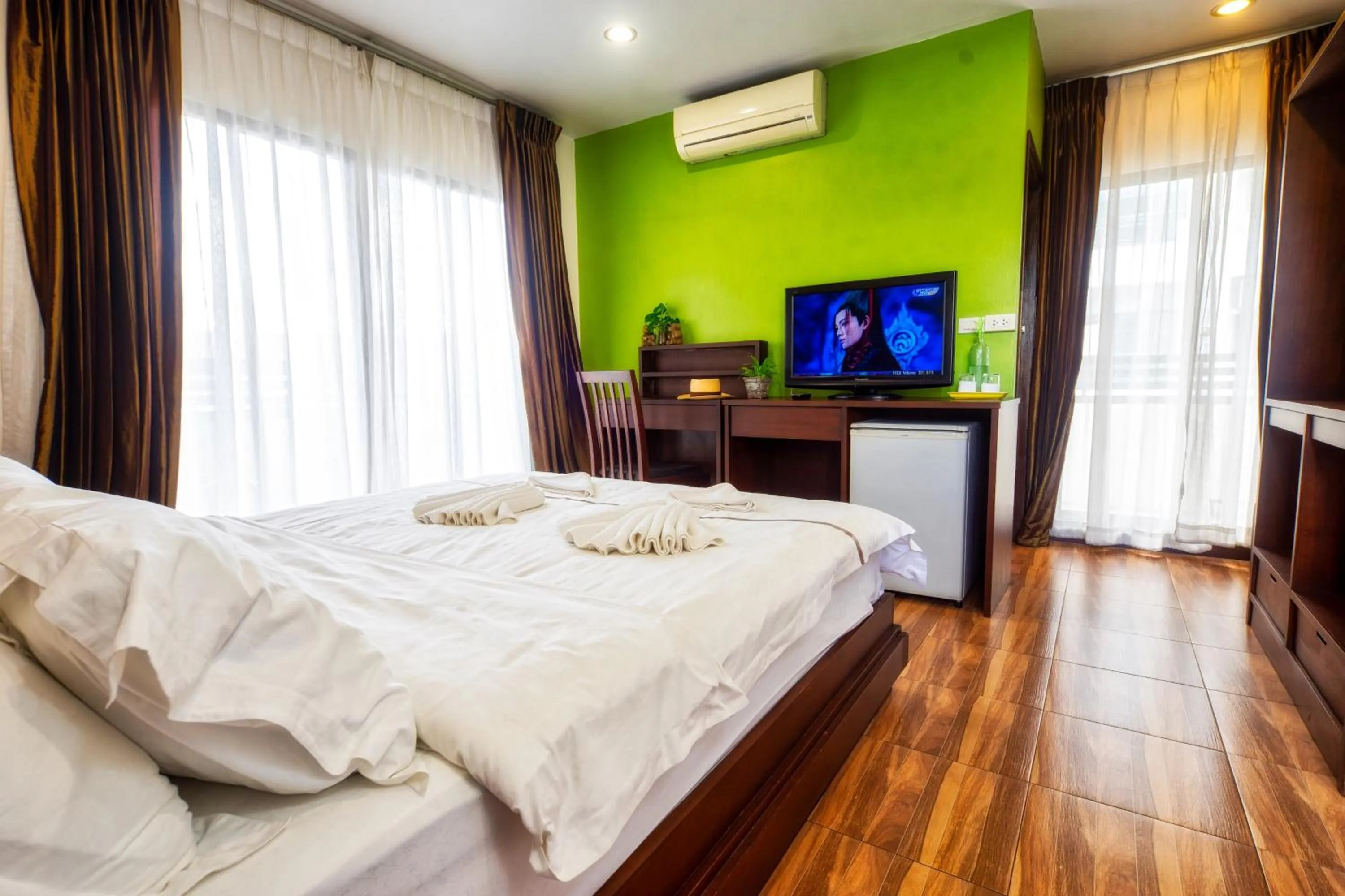 Bedroom, Bed in Ban Kong Rao Guesthouse