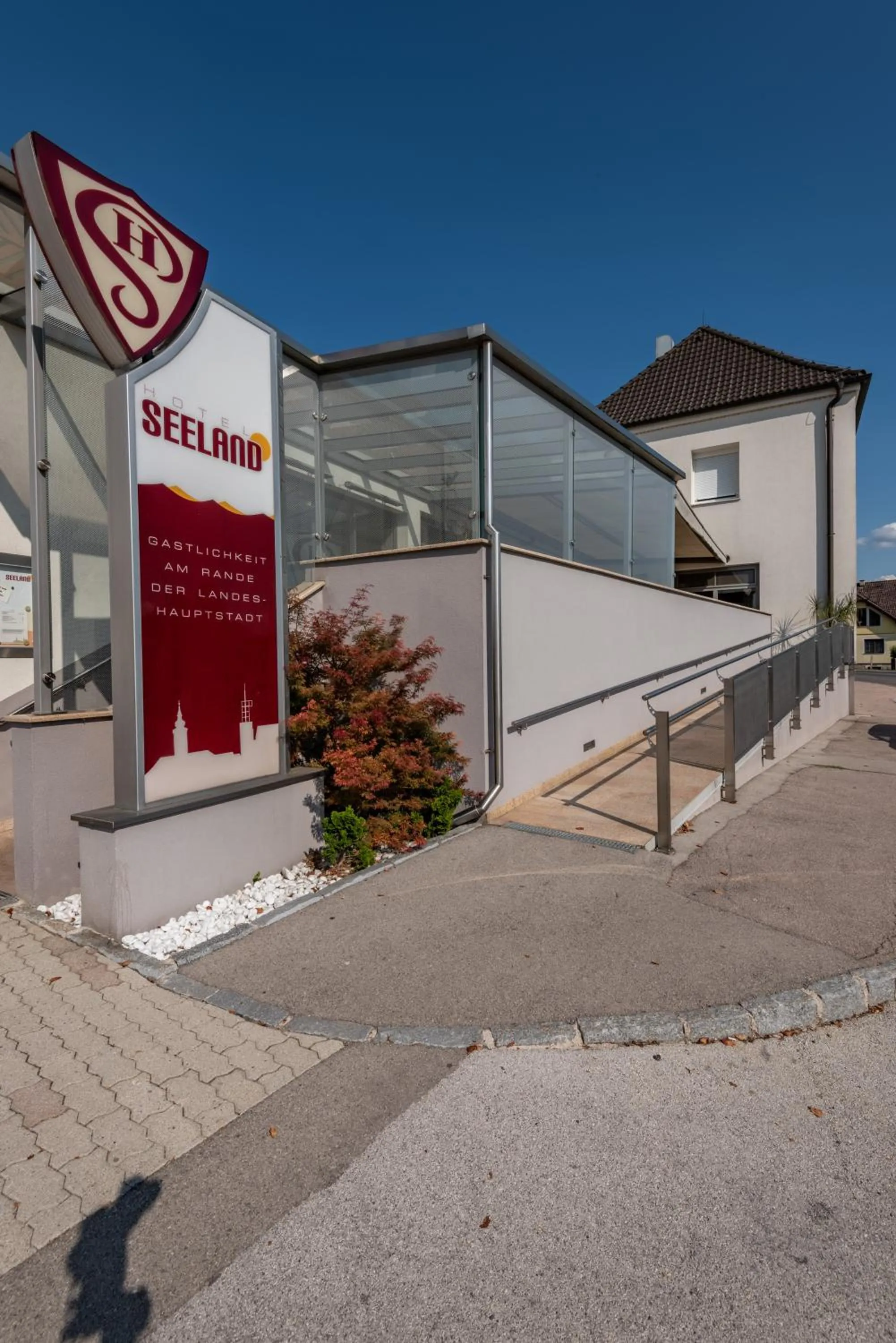 Property building in Hotel Gasthof Seeland