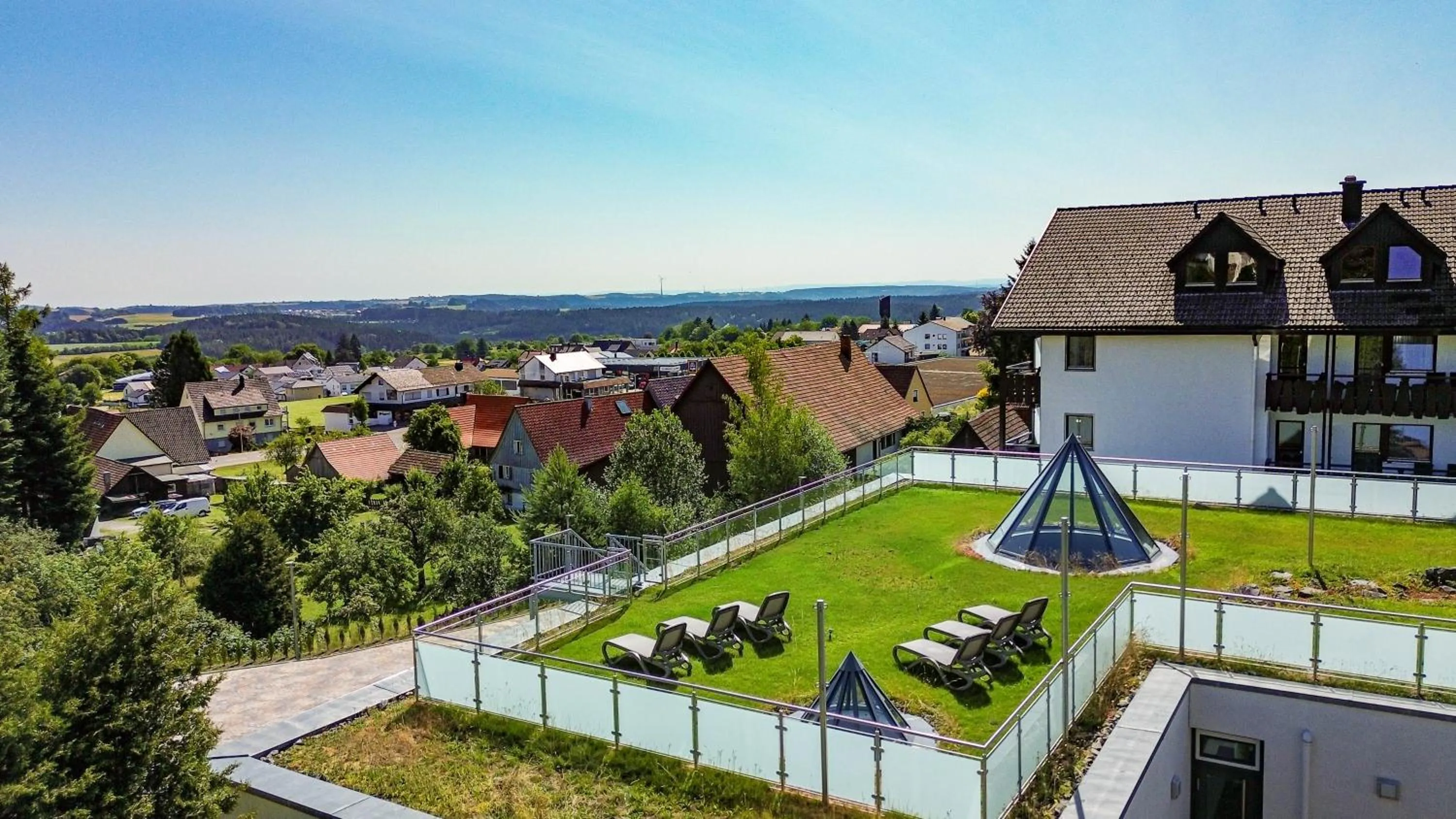 Garden in Wellnesshotel Hohenrodt
