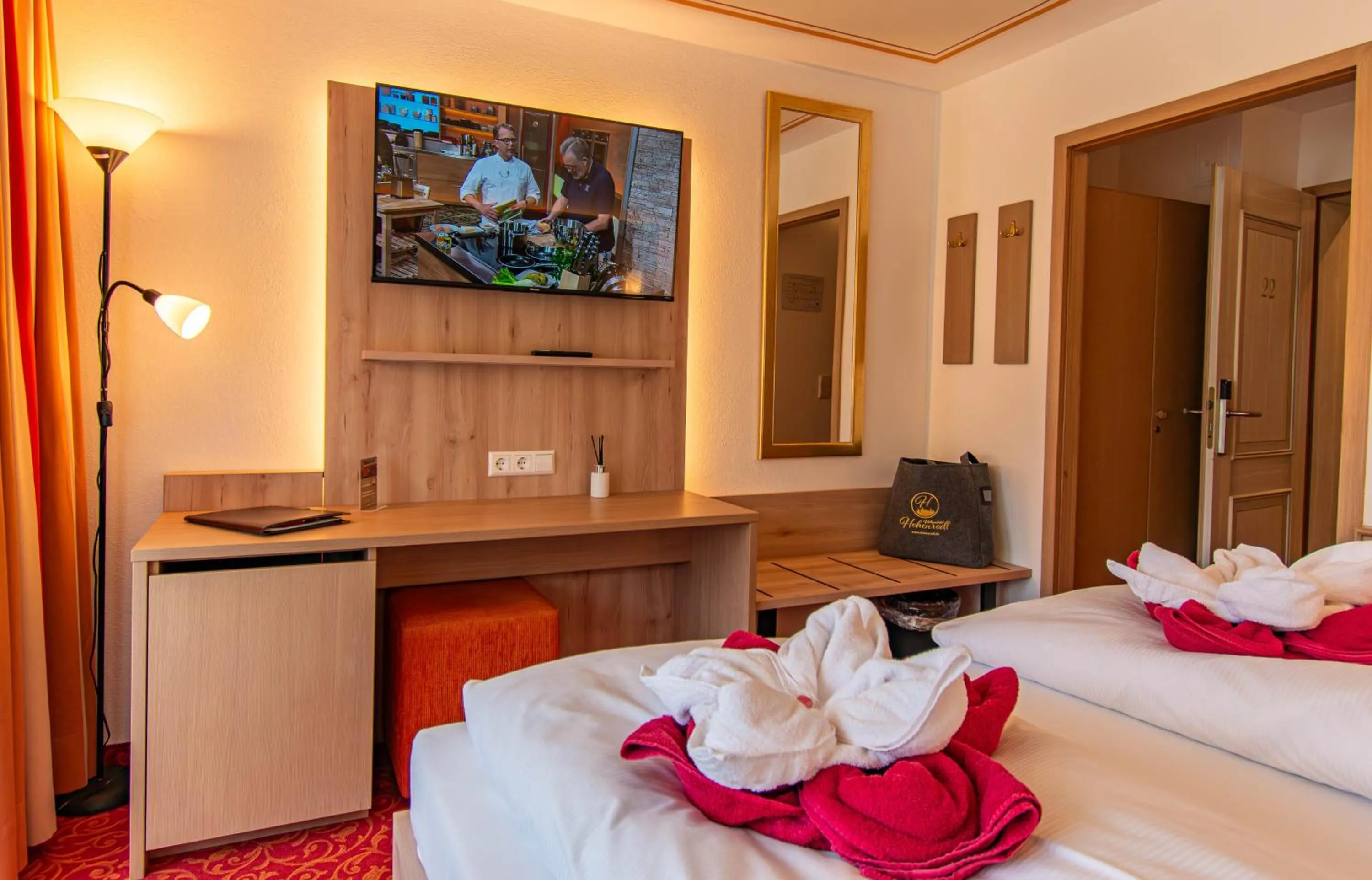 Bed in Wellnesshotel Hohenrodt