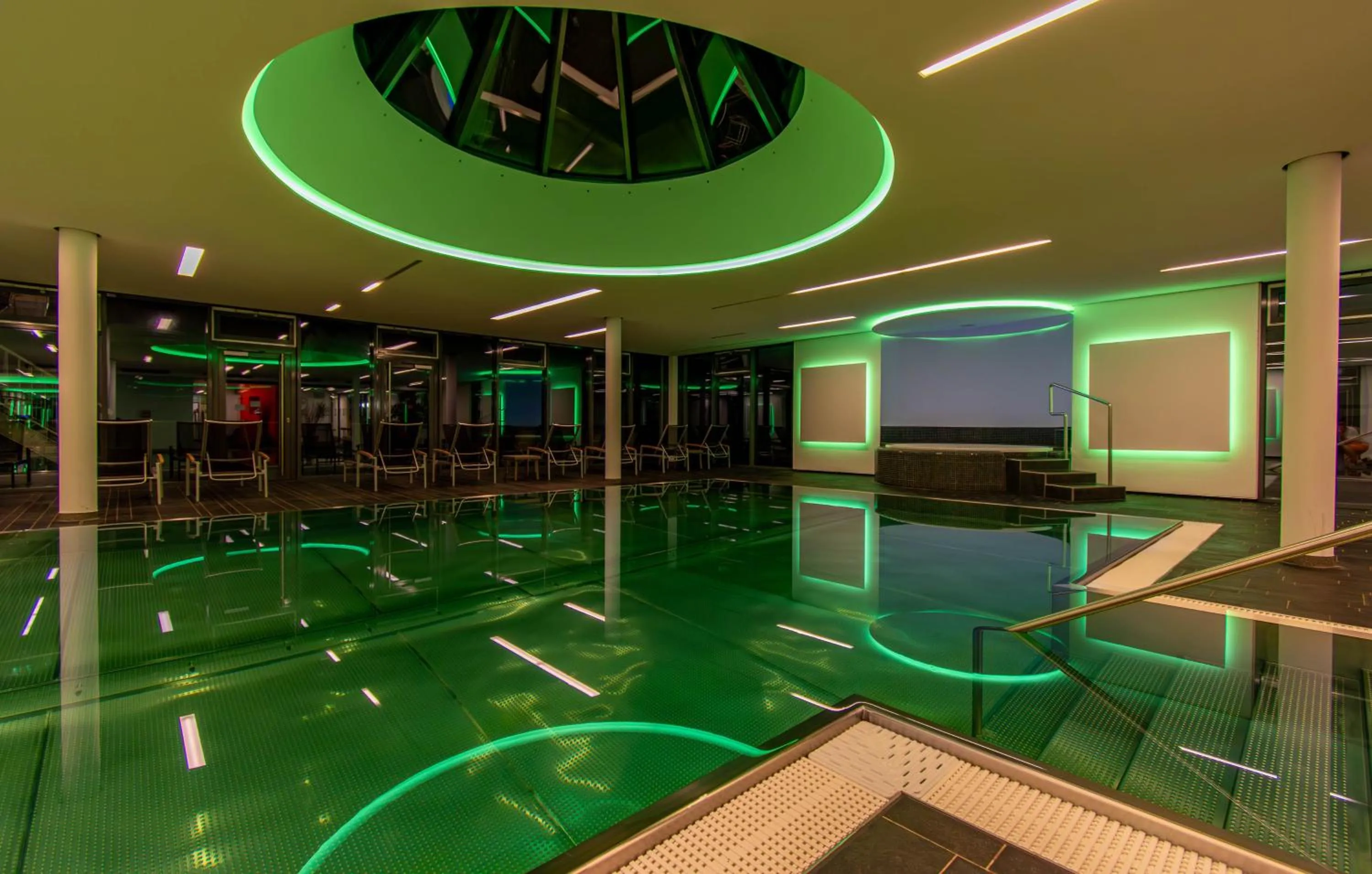 Hot Tub in Wellnesshotel Hohenrodt