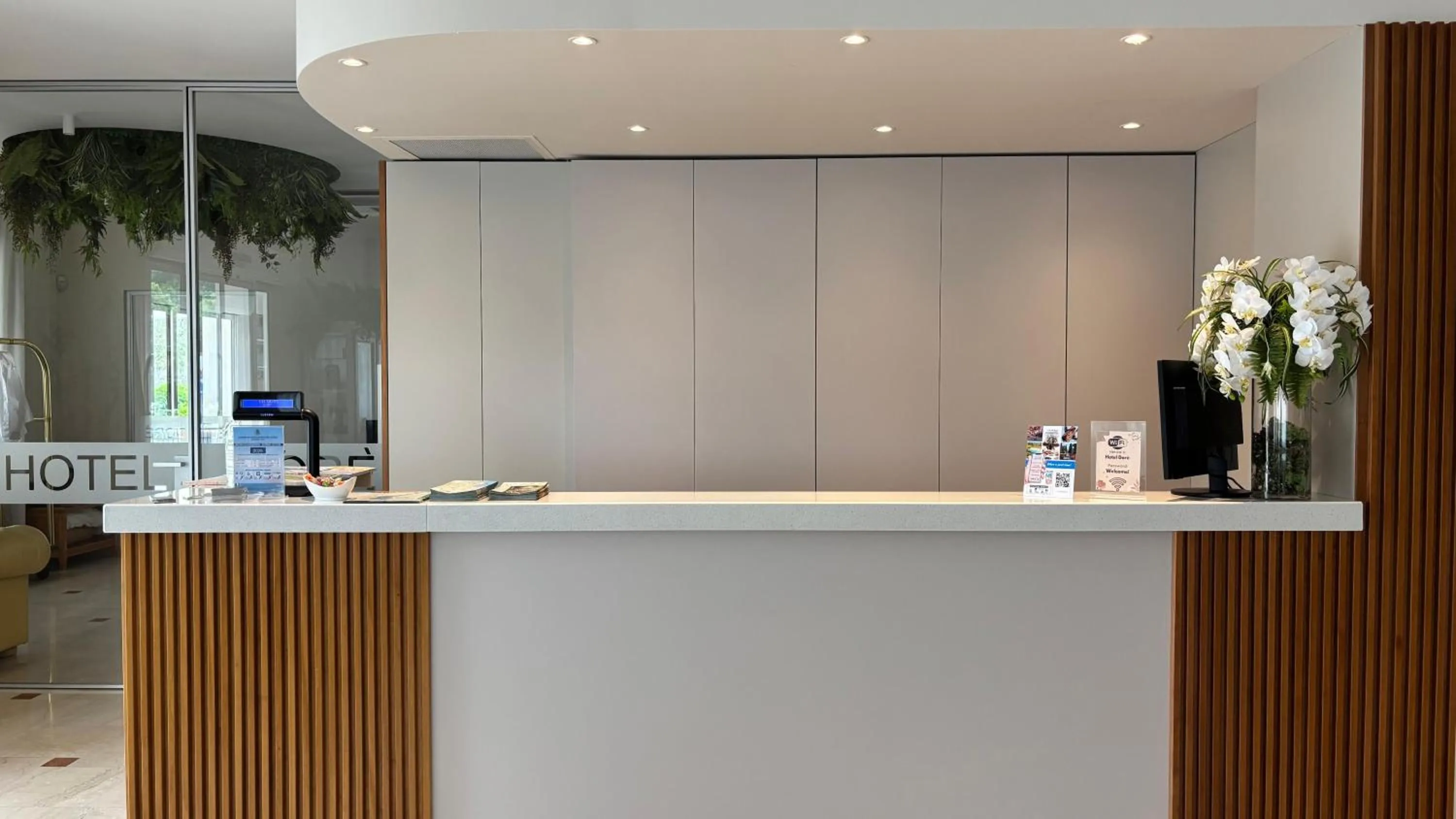 Lobby or reception in Hotel Dorè