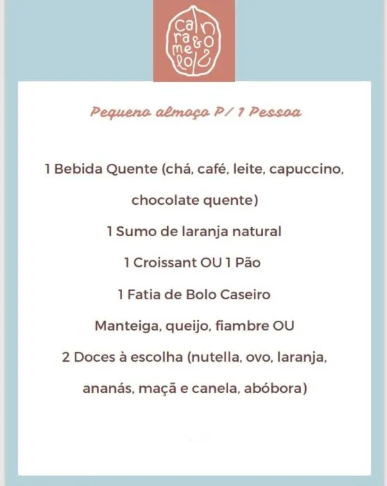 Breakfast in Quinta da Pontinha