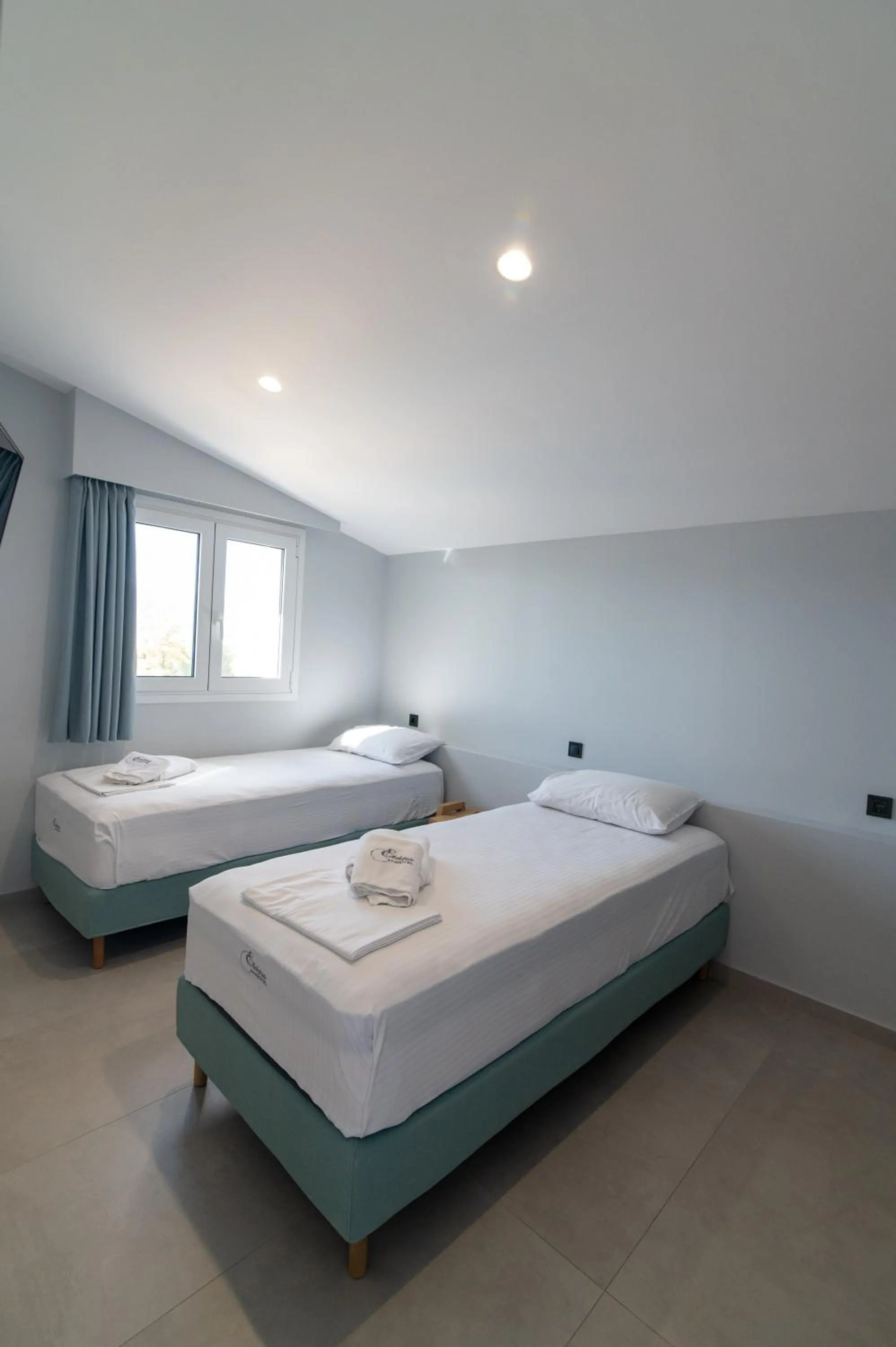 Bed in Elektra Hotel