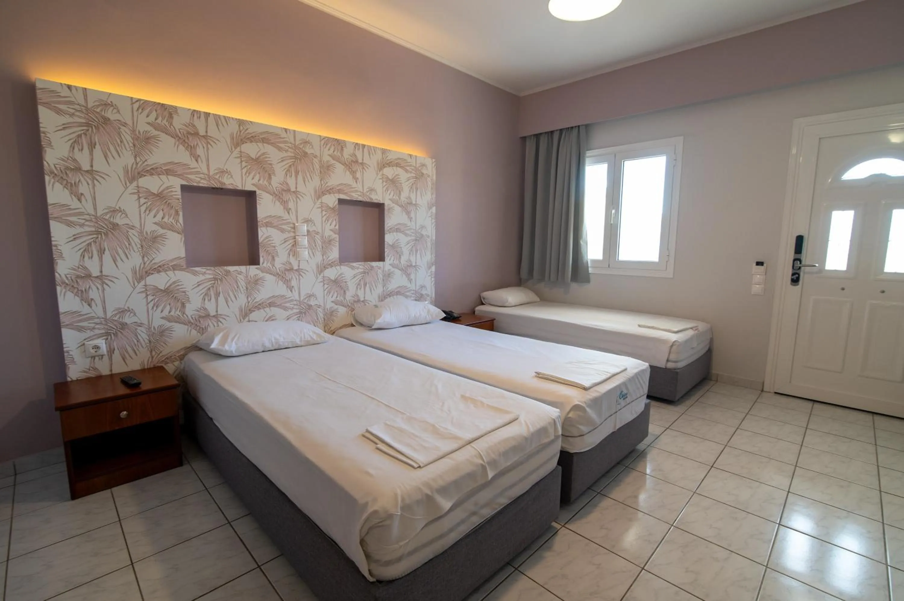 Bed in Elektra Hotel