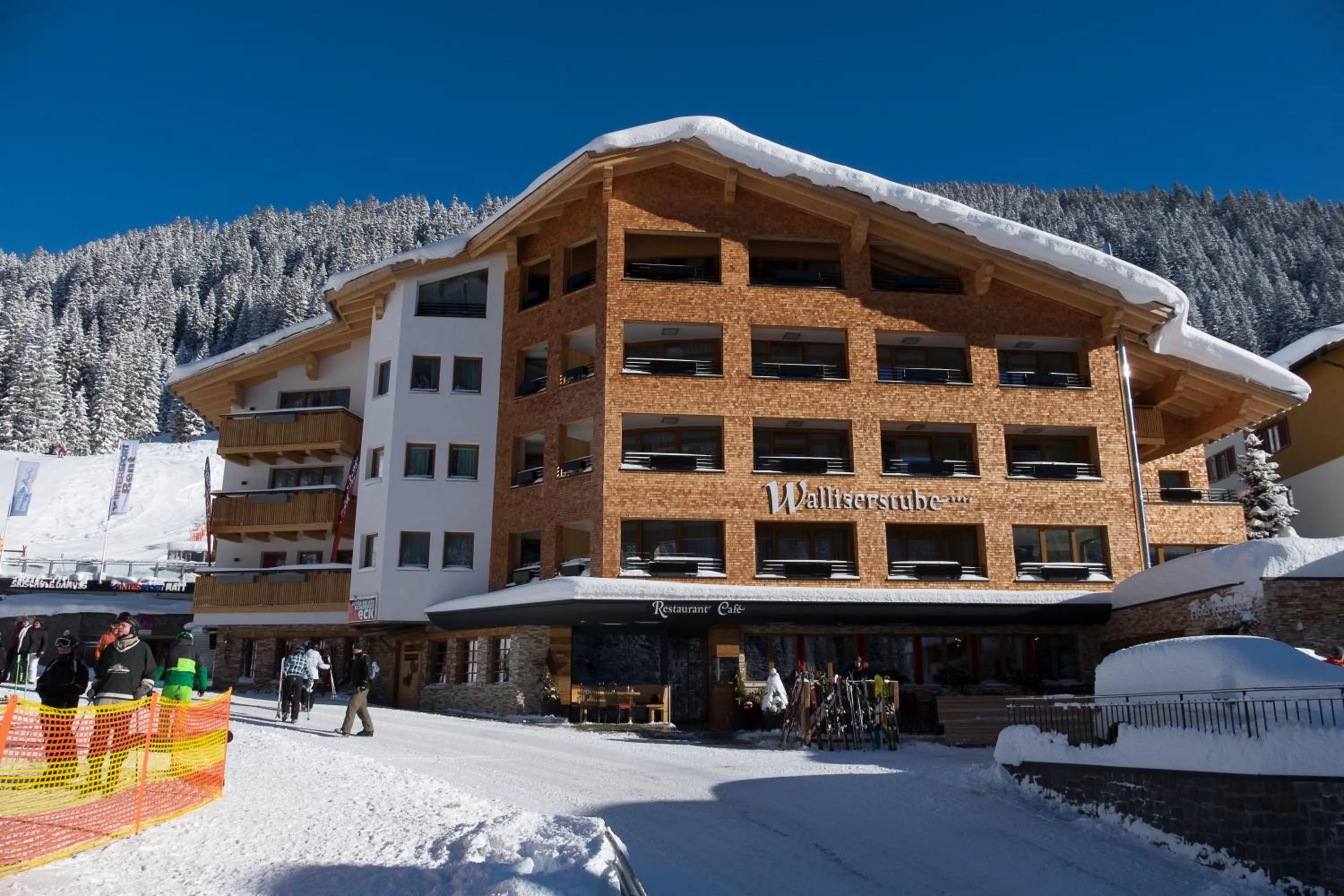 Property building in Hotel Walliserstube