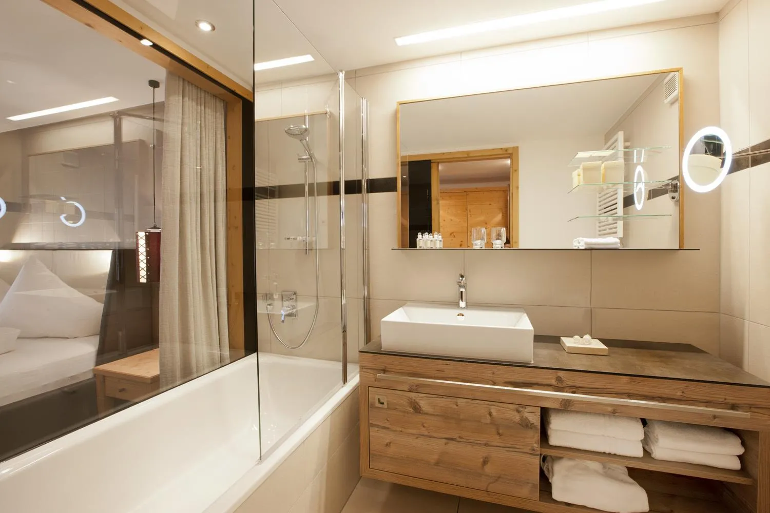 Bathroom in Hotel Walliserstube
