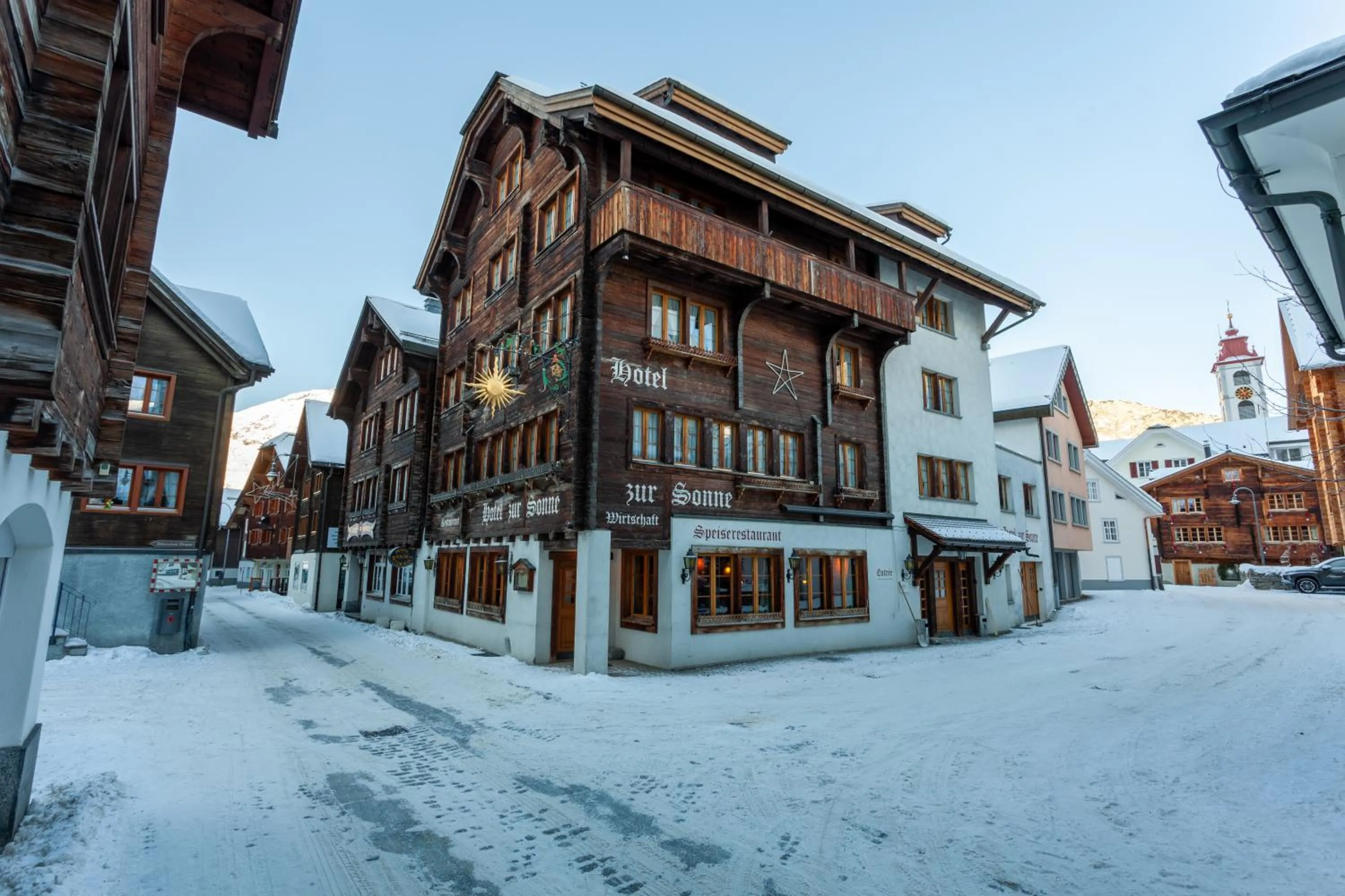 Property building in Sonne Andermatt Swiss Quality Hotel