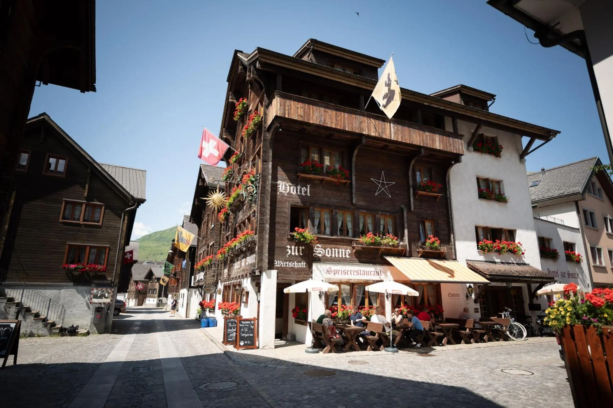 Property building in Sonne Andermatt Swiss Quality Hotel