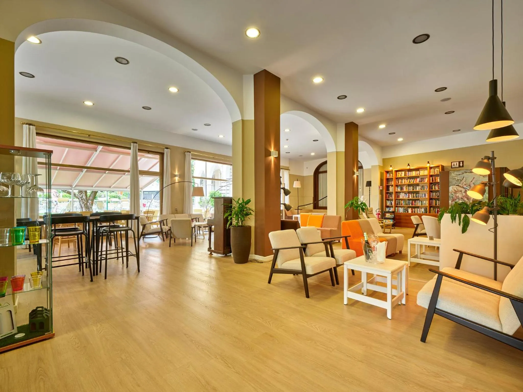 Lounge or bar in Hotel Bisesti ***S