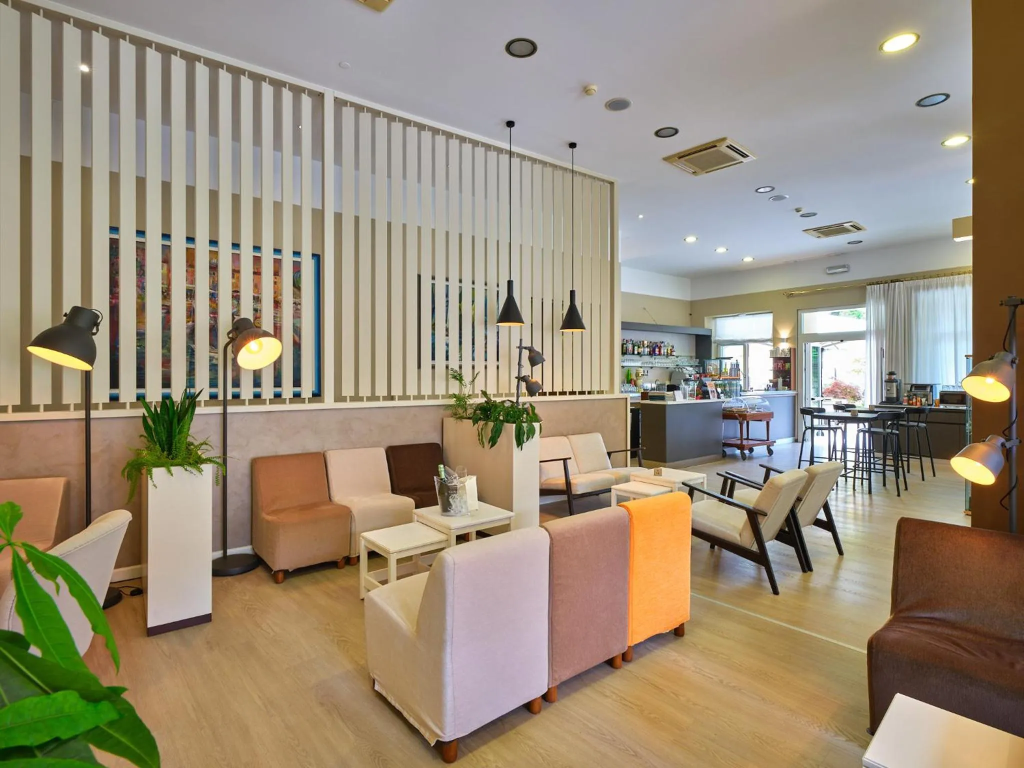 Lounge or bar in Hotel Bisesti ***S