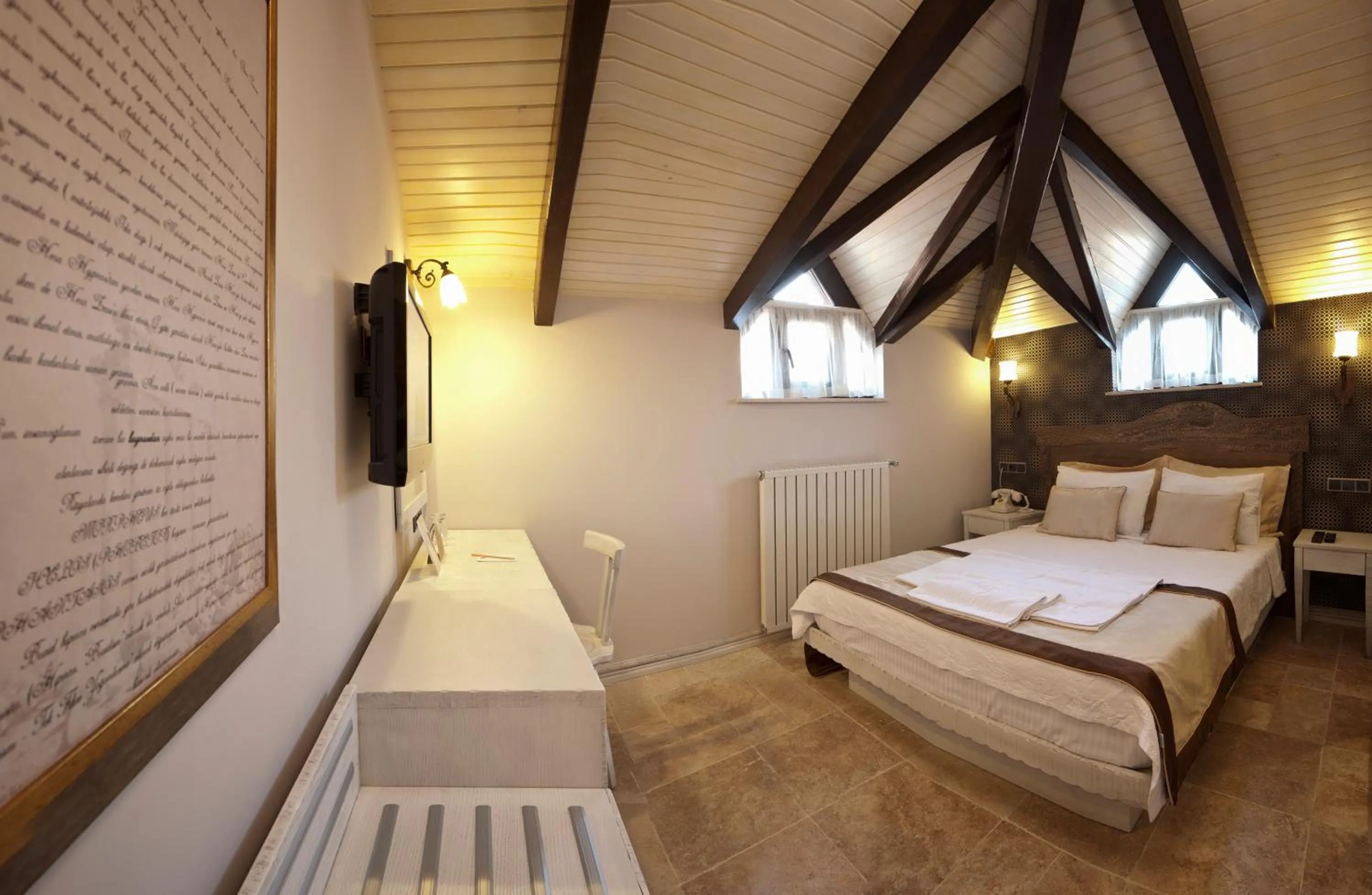 Decorative detail, Bed in Assos Behram Special Class Hotel Adults Only