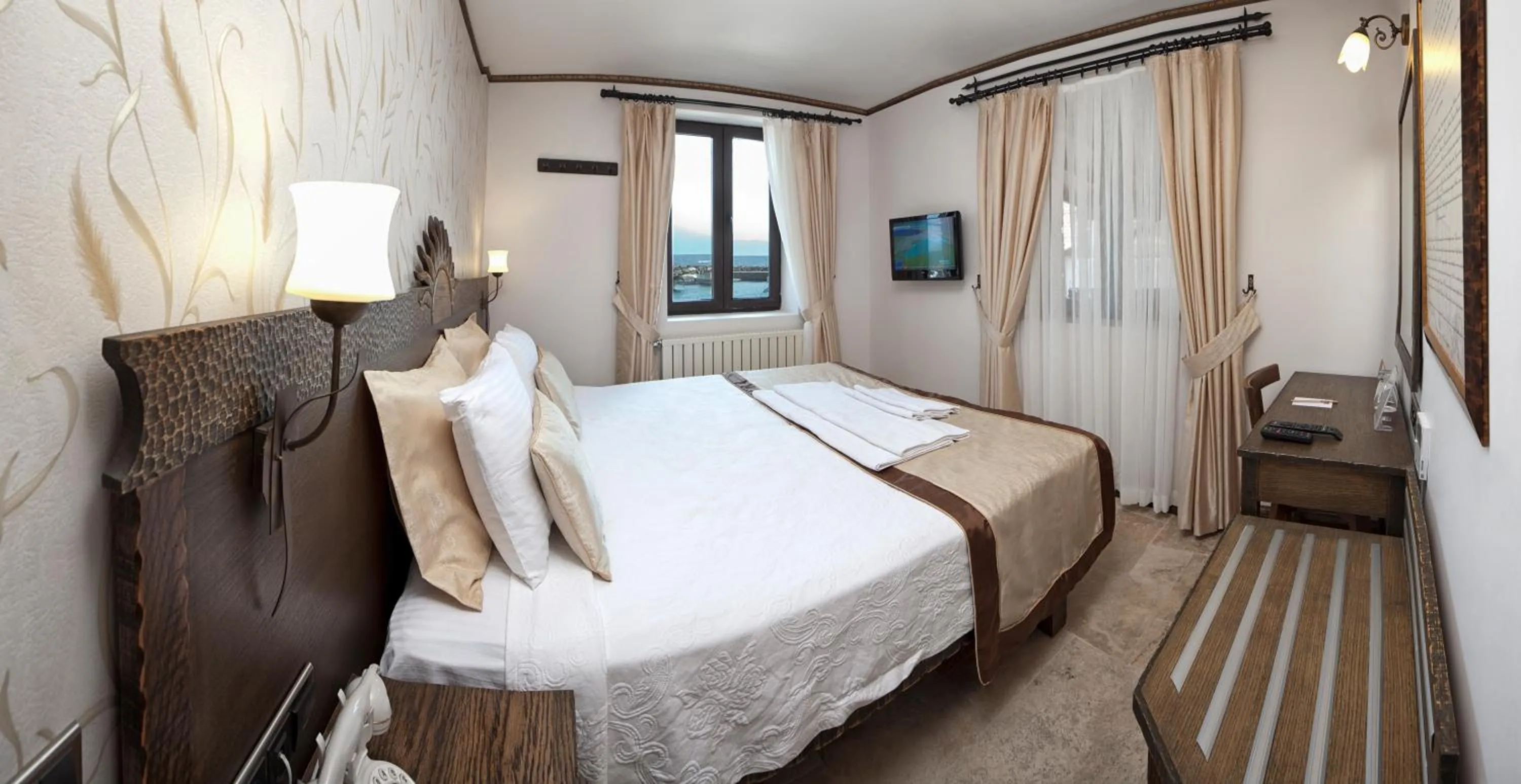 Photo of the whole room, Bed in Assos Behram Special Class Hotel Adults Only