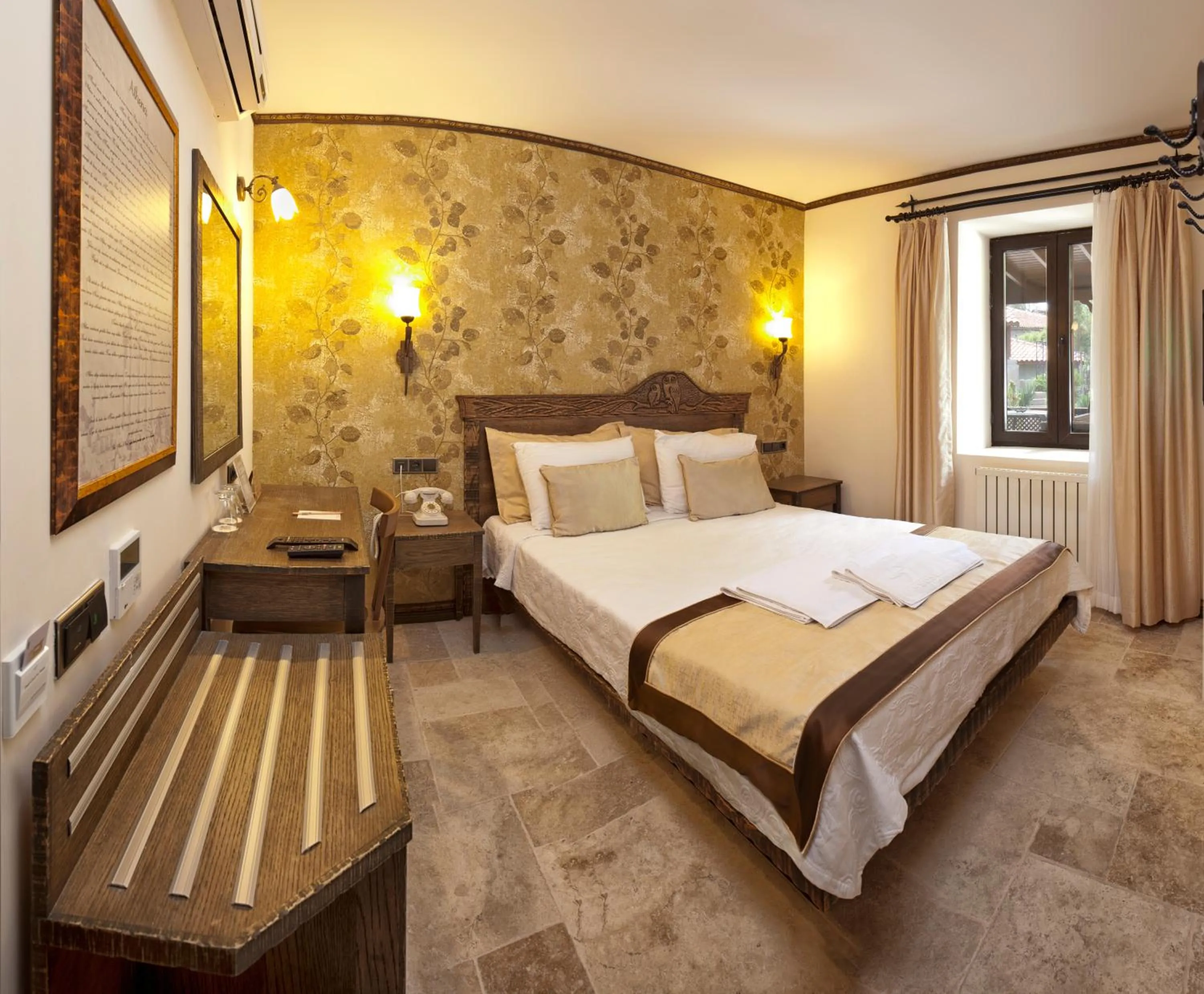 Photo of the whole room, Bed in Assos Behram Special Class Hotel Adults Only