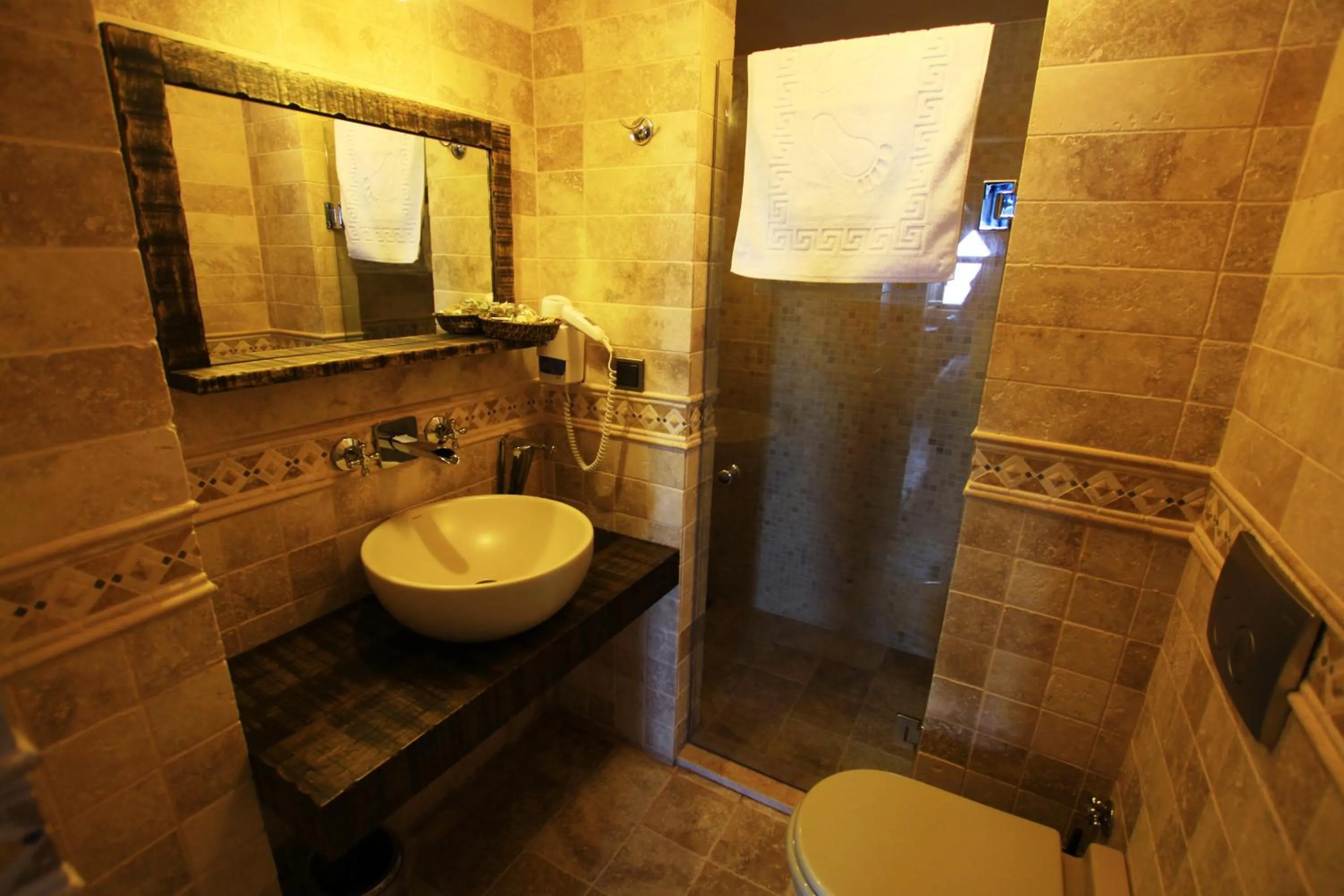 Bathroom in Assos Behram Special Class Hotel Adults Only
