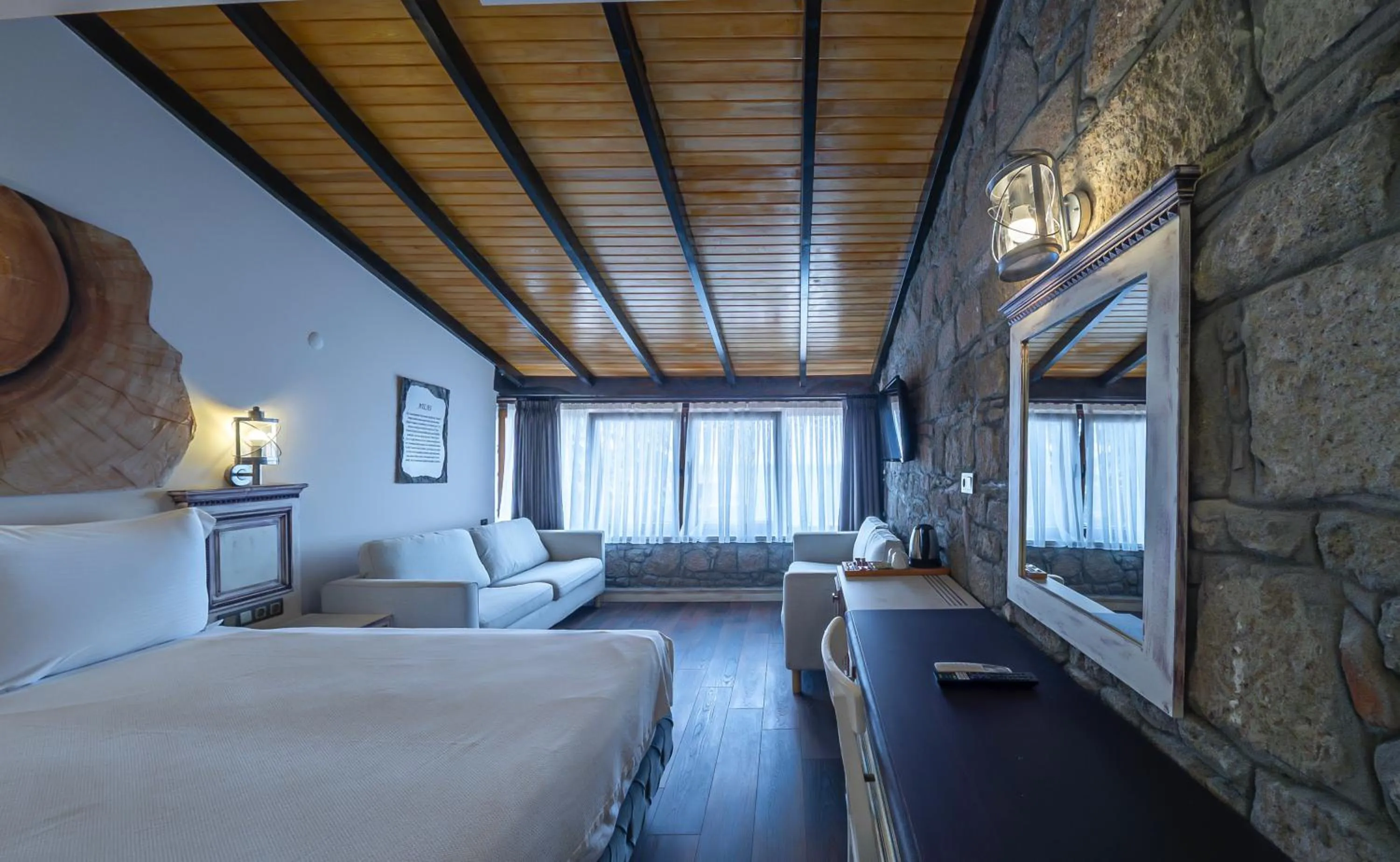 Bed in Assos Behram Special Class Hotel Adults Only