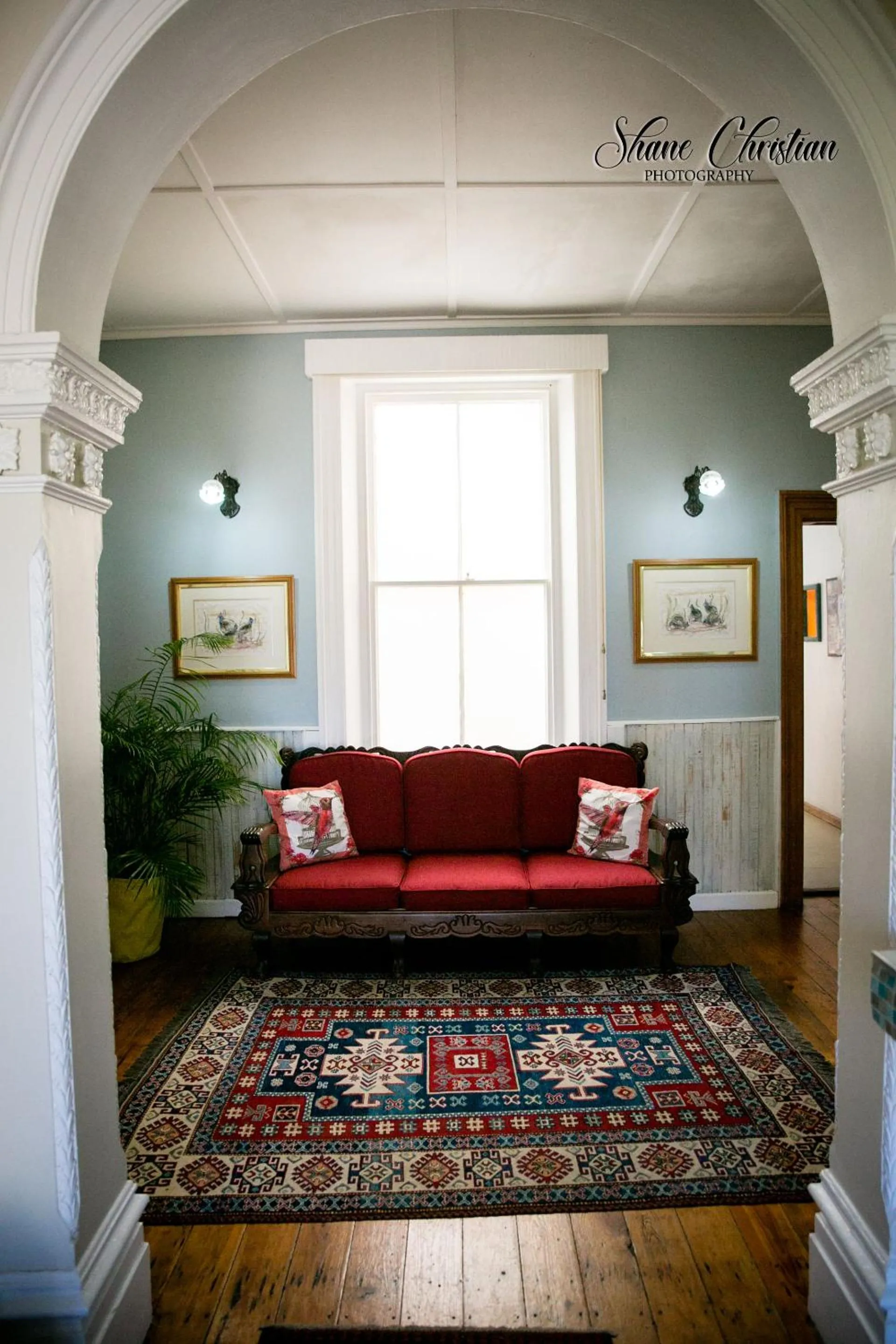 Seating area in Dreamers Guesthouse - NO LOADSHEDDING