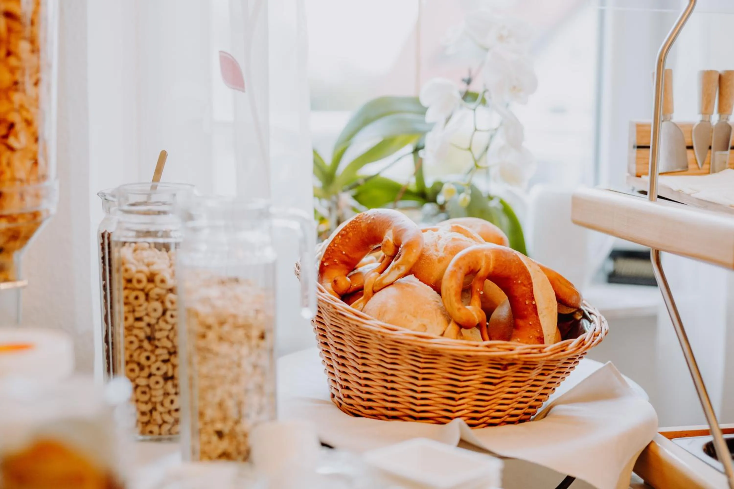 Buffet breakfast in Hotel Moorbadstuben