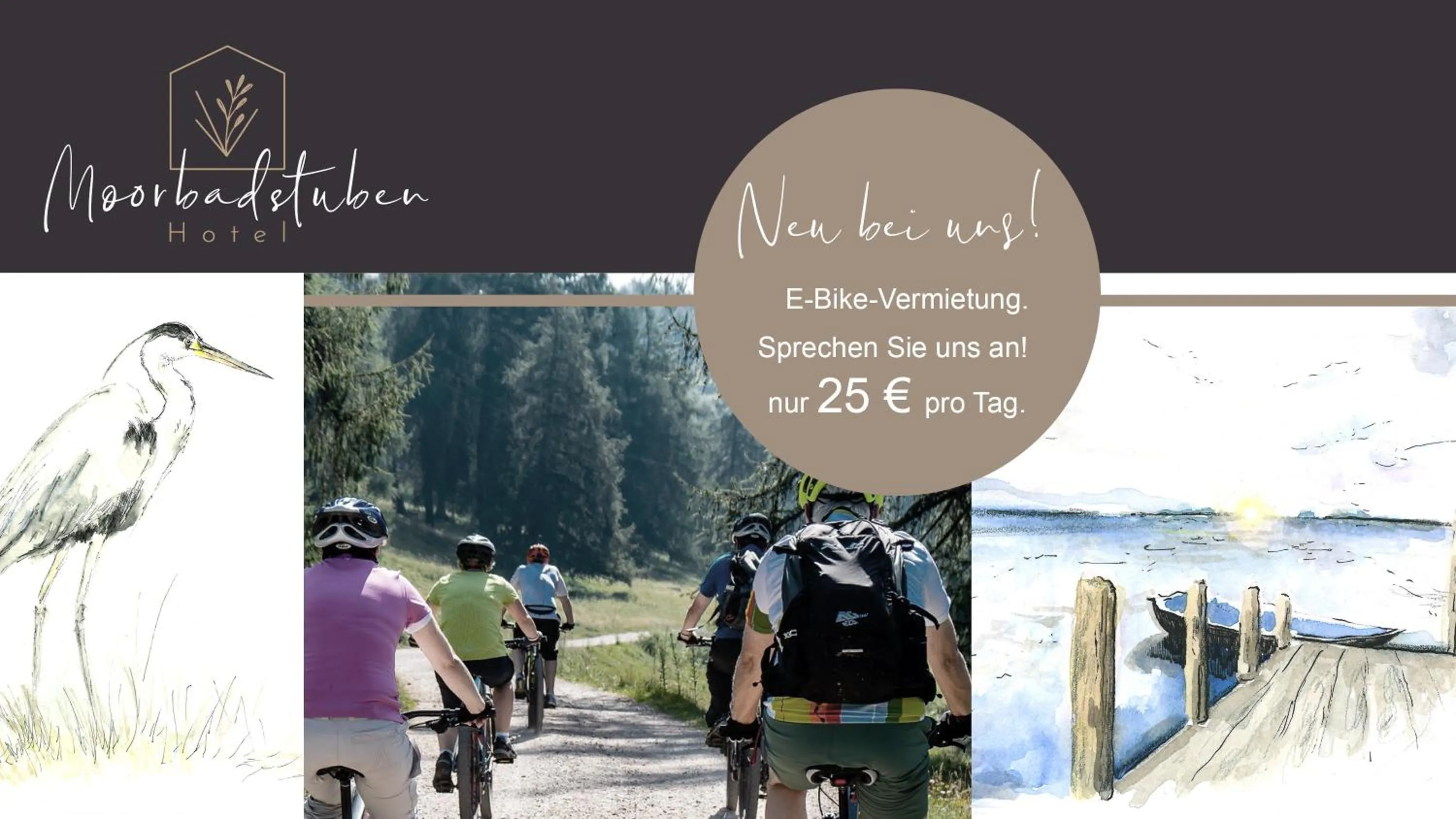 Cycling in Hotel Moorbadstuben