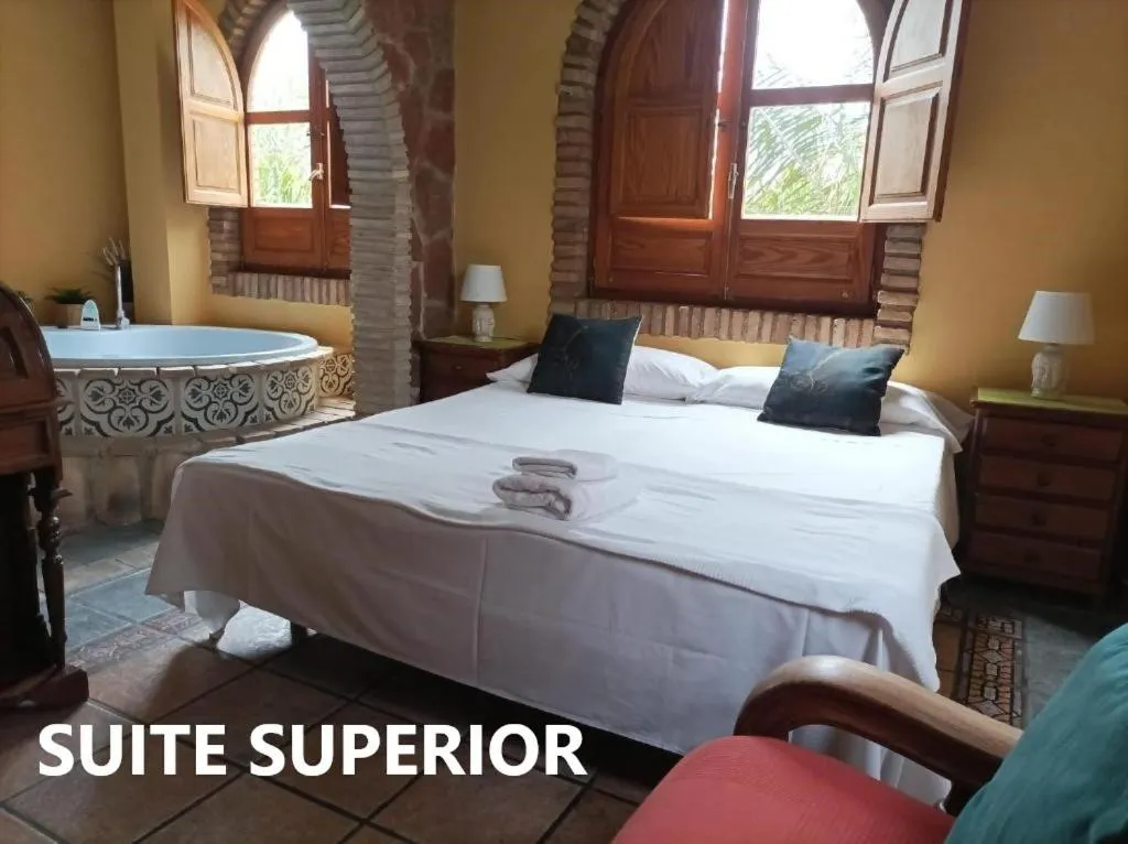 Bed in Alojamientos La Casa de Piedra