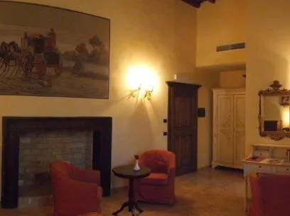 Seating area in Relais Il Postiglione - Antica Posta dei Chigi