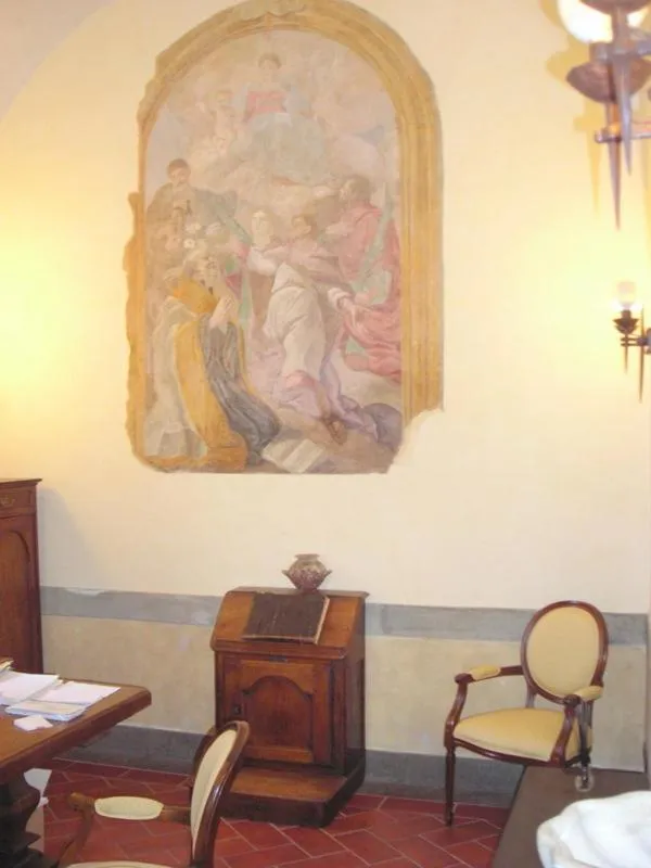 Decorative detail in Relais Il Postiglione - Antica Posta dei Chigi