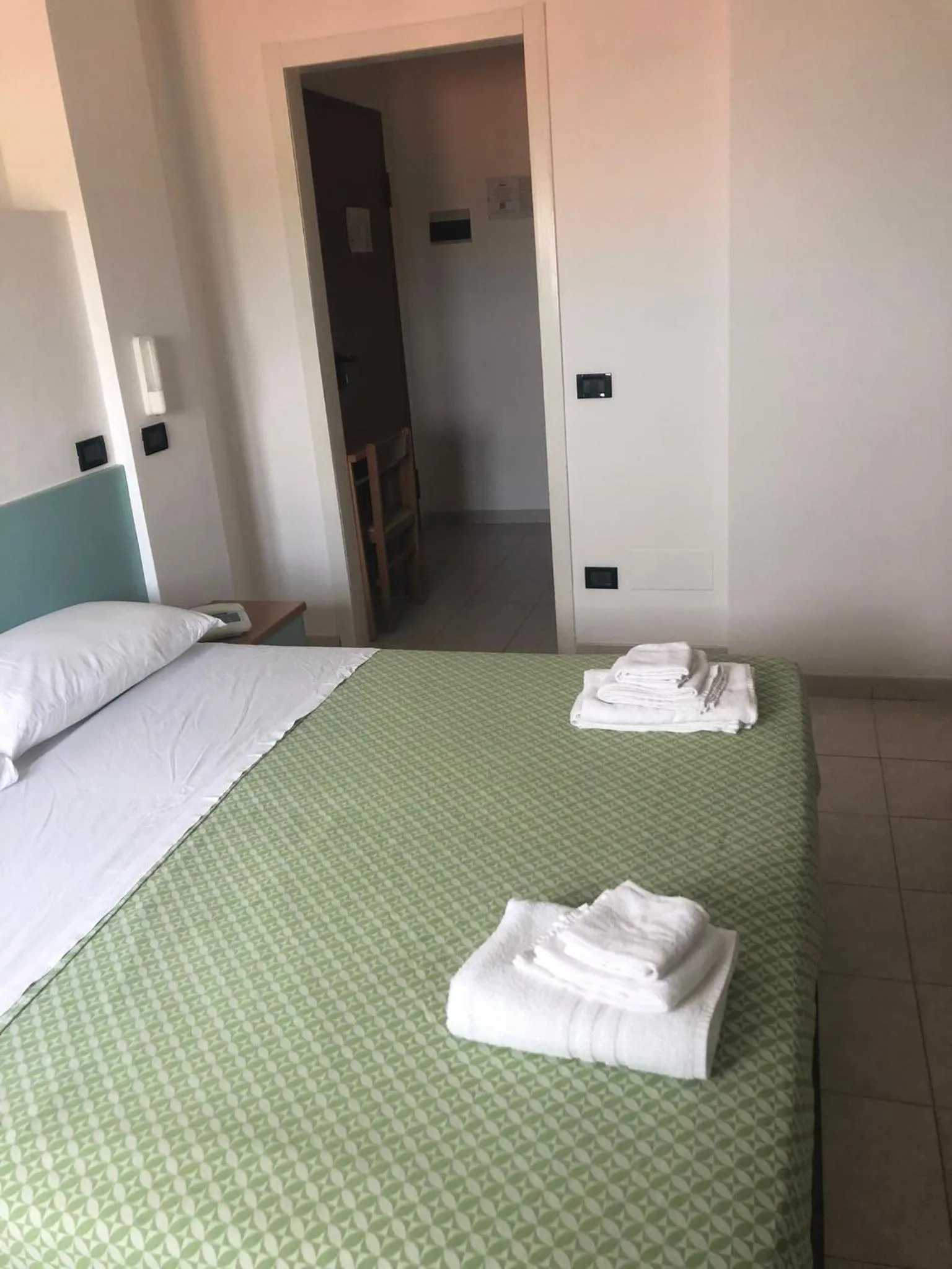 Bed in Hotel Atlantic