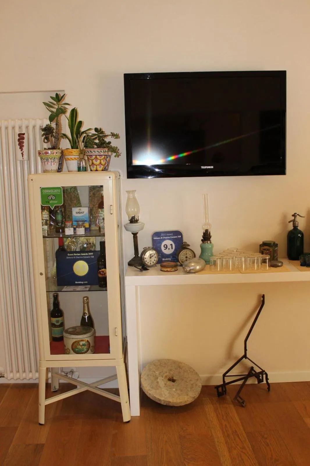 Communal lounge/ TV room in Dimora di Charme Cassaro 168