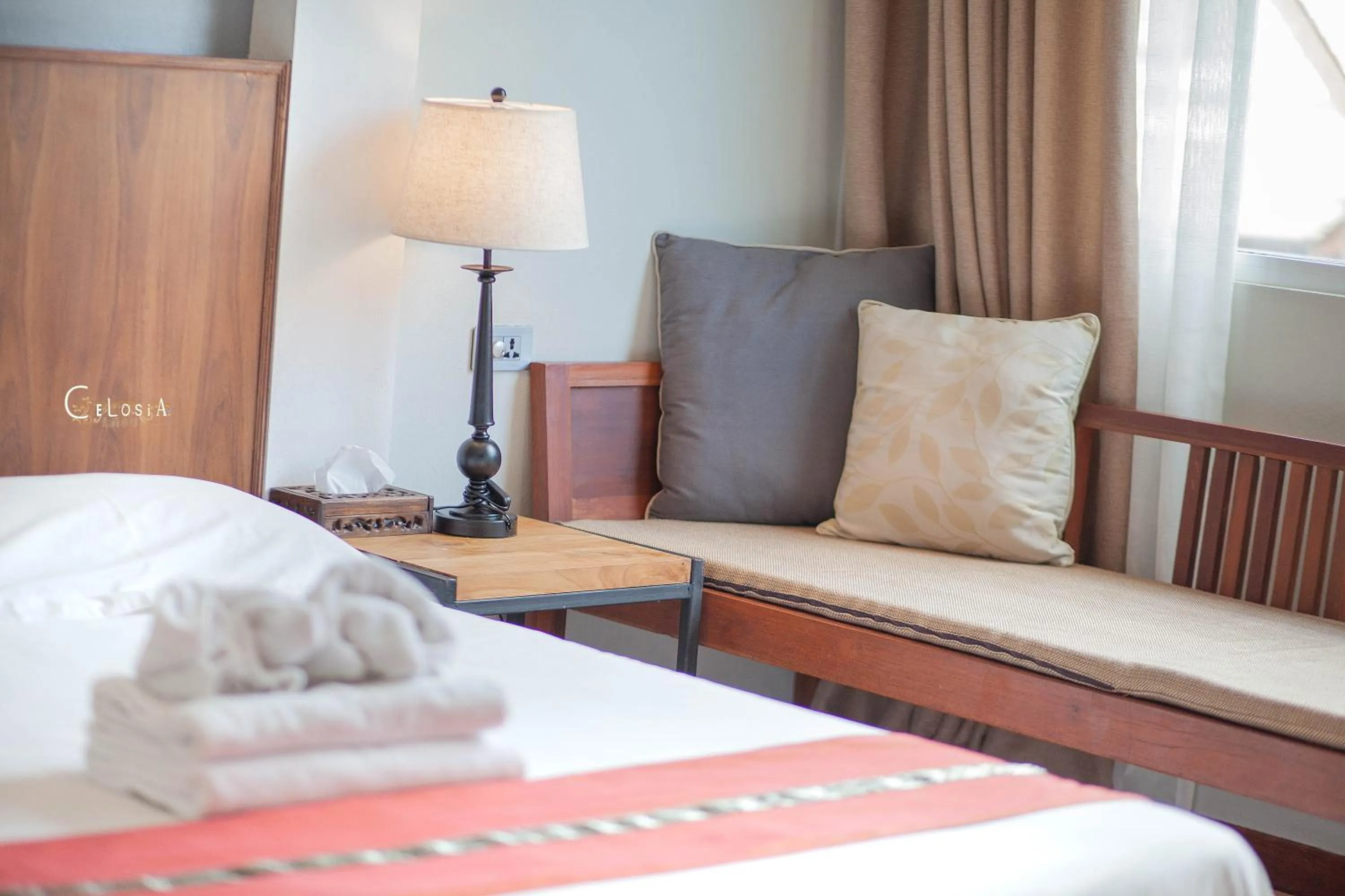 Bed in Celosia Chiang Mai Hotel