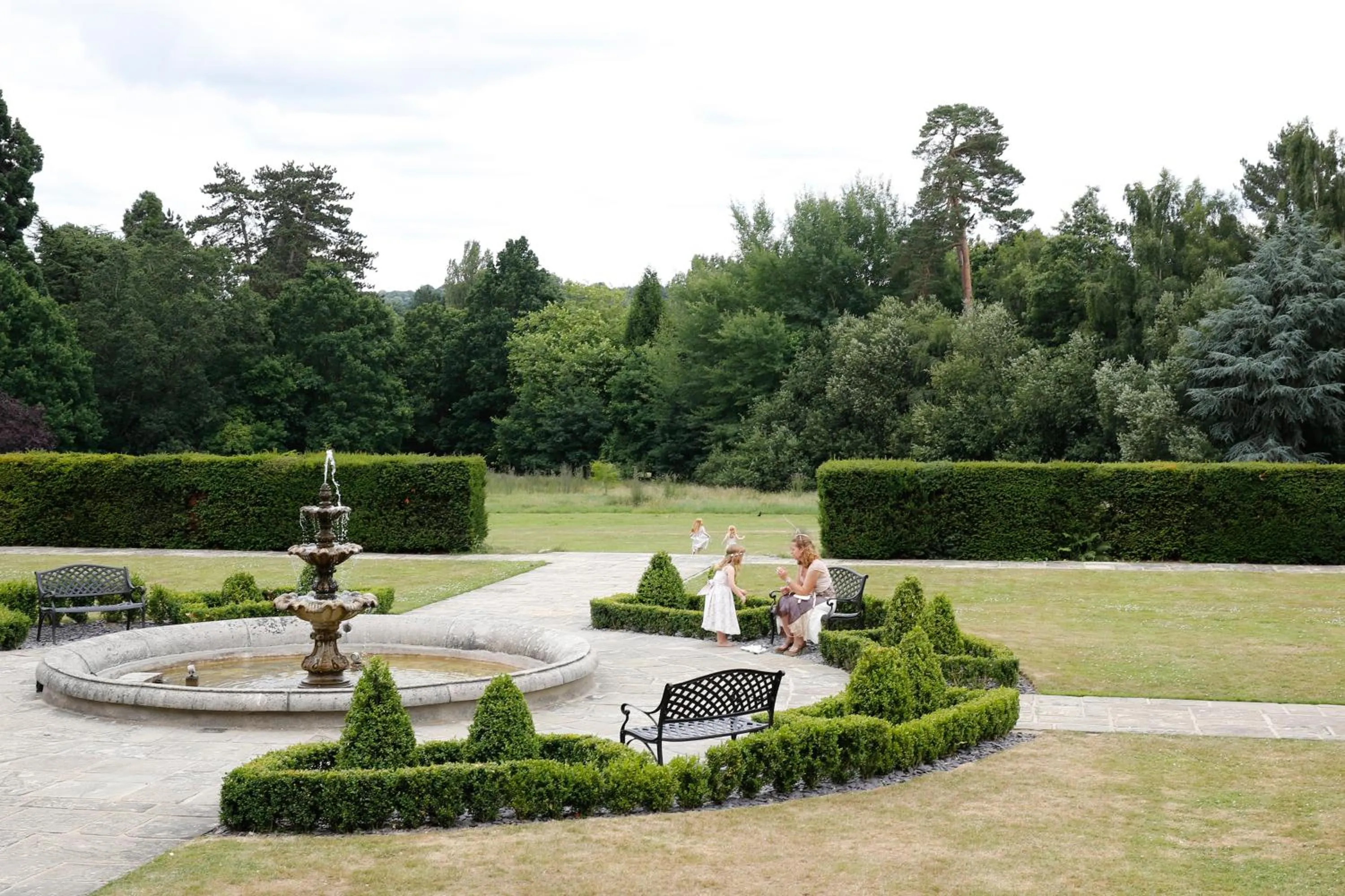 Garden view in Easthampstead Park