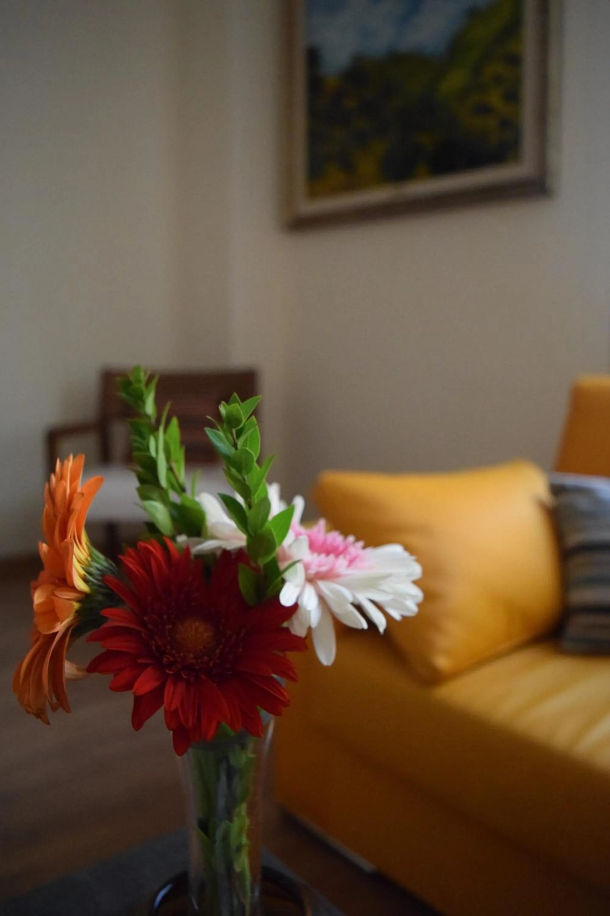 Communal lounge/ TV room in Residenza Wagner