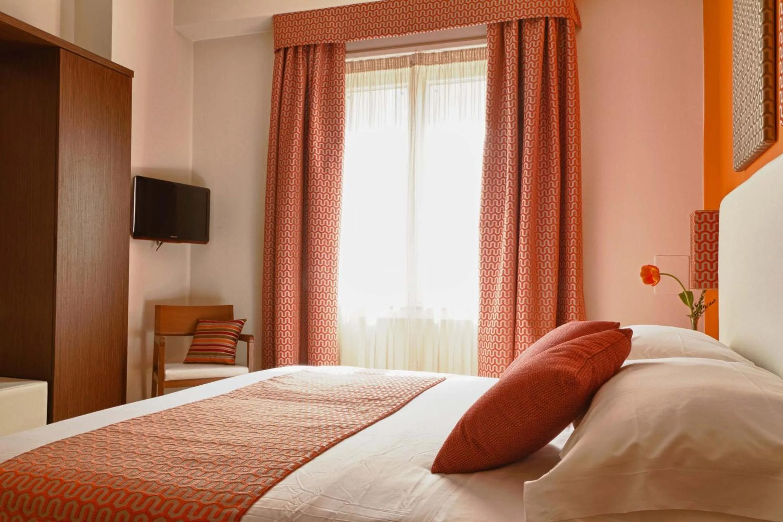 Decorative detail, Bed in Residenza Wagner