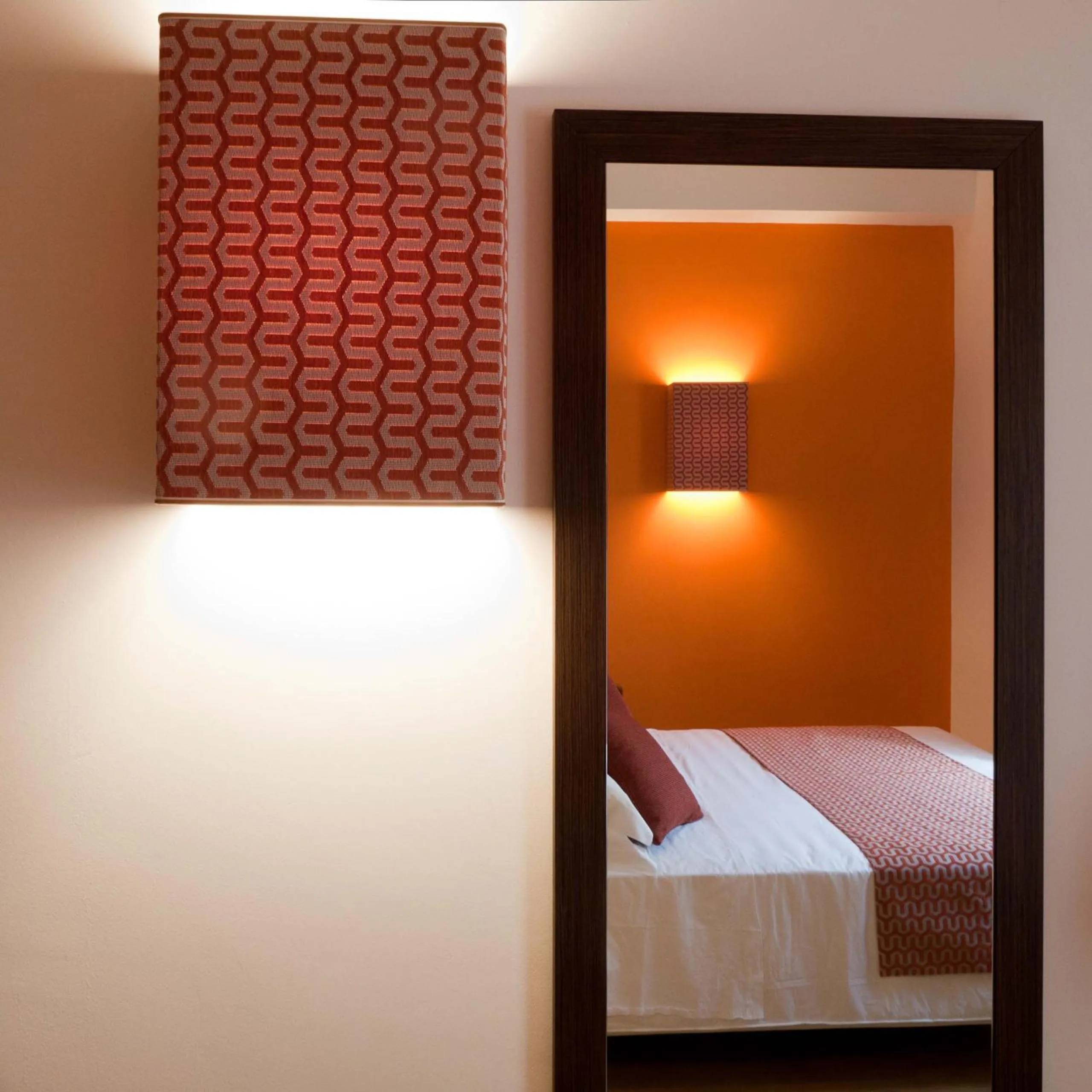 Decorative detail, Bed in Residenza Wagner