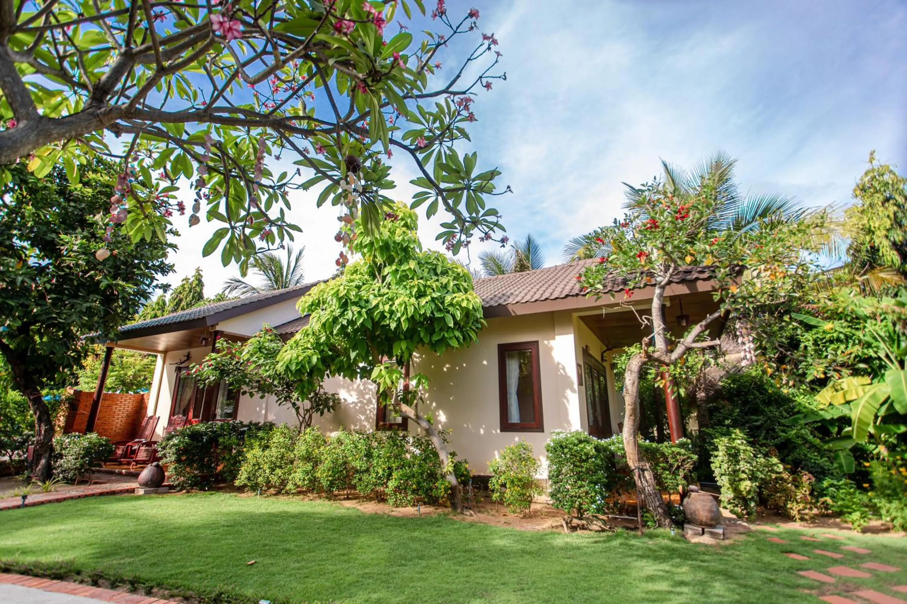 Garden in Bao Quynh Bungalow