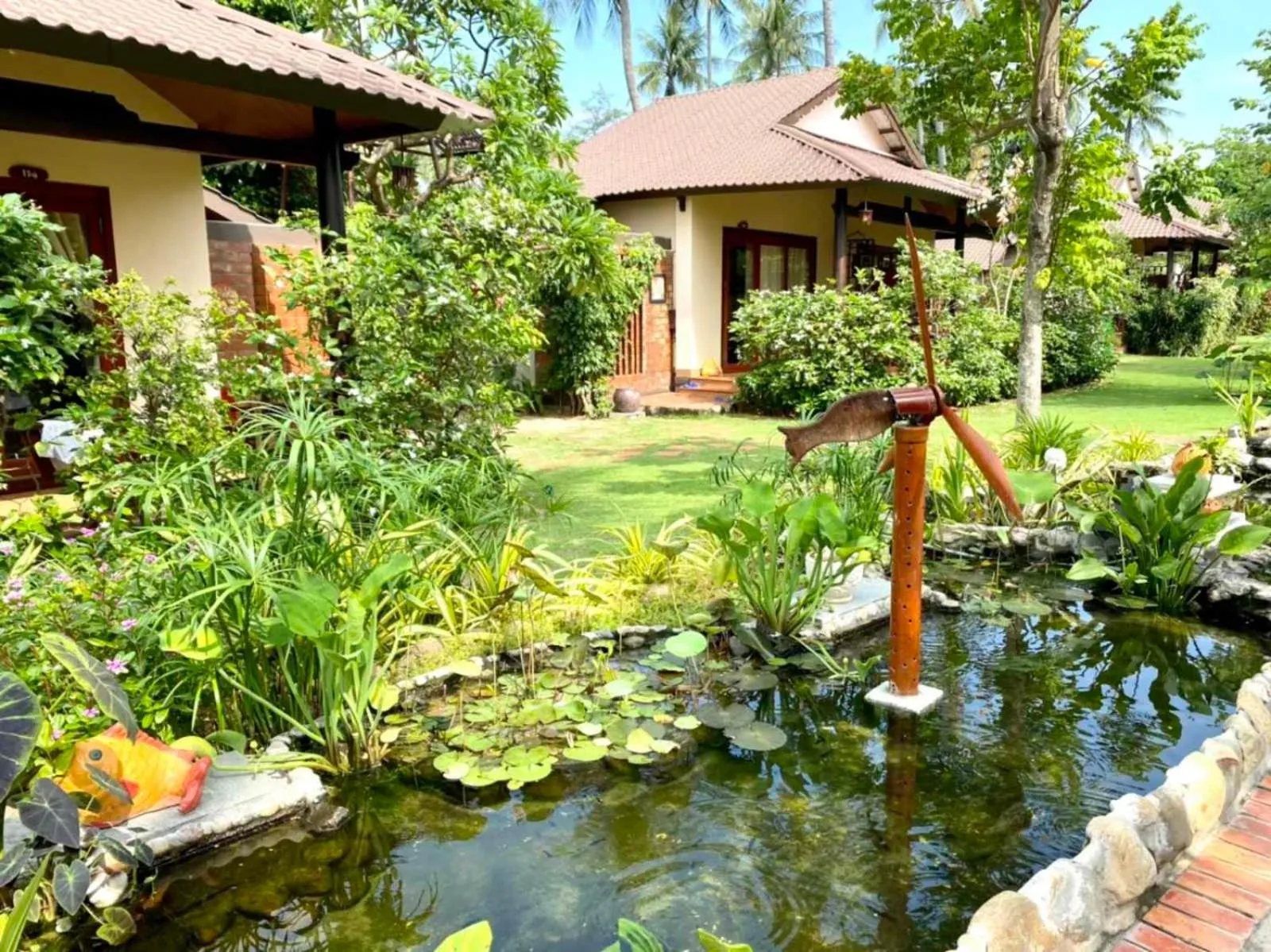 Garden in Bao Quynh Bungalow