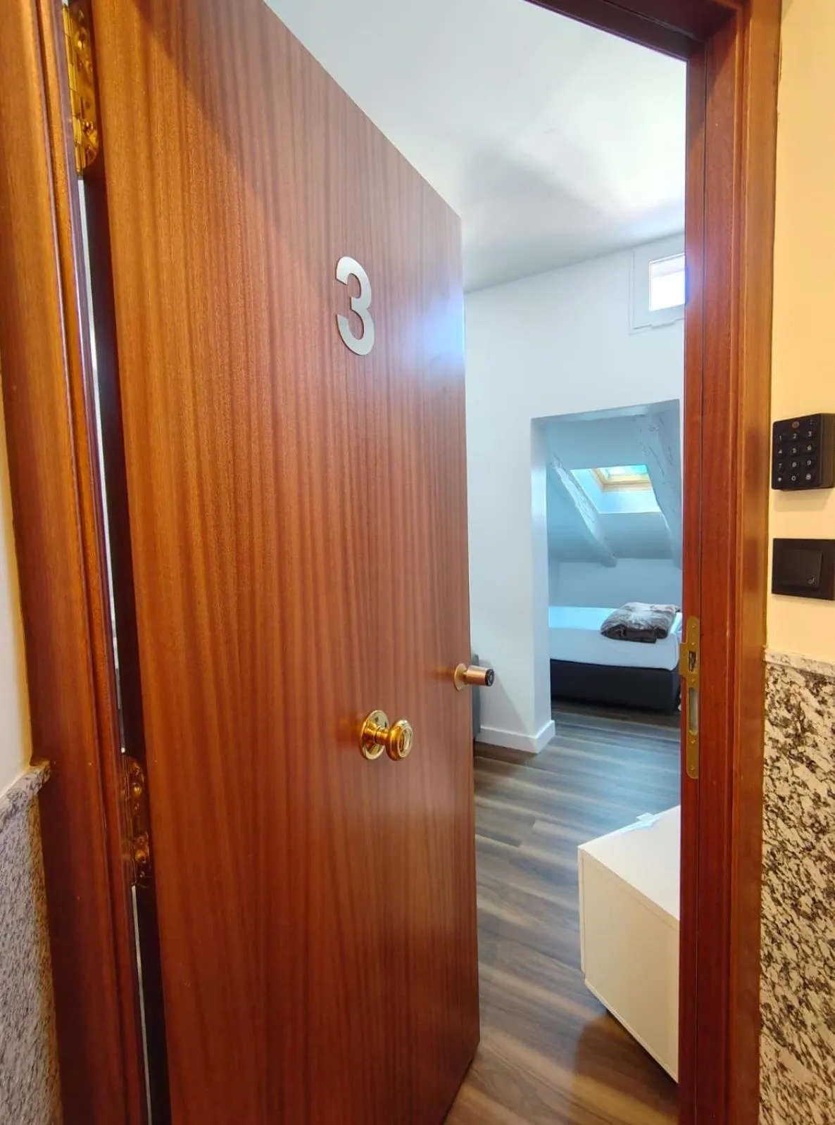 Photo of the whole room, Bed in Hostal JQ Madrid 1