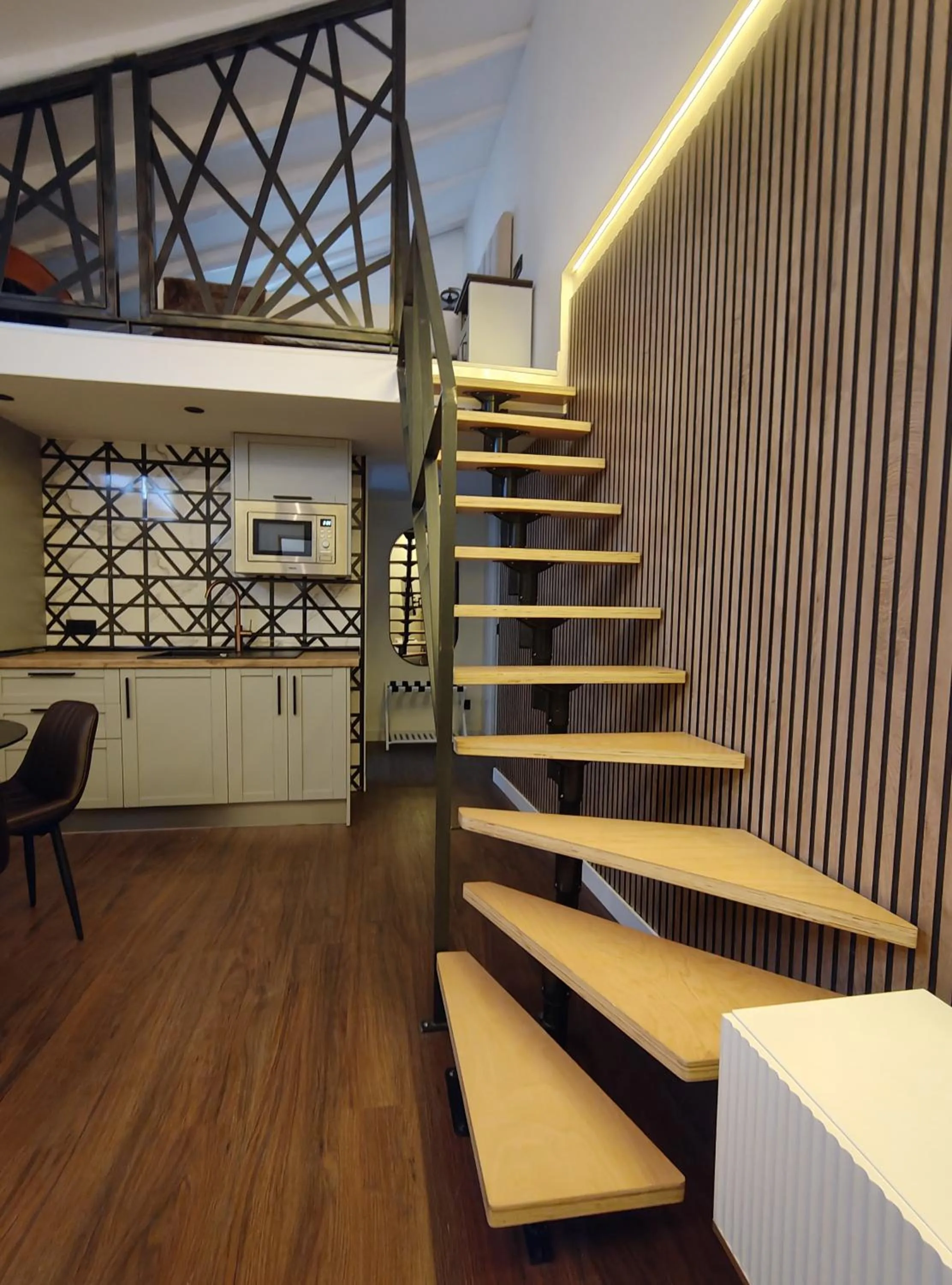 Living room in Hostal JQ Madrid 1