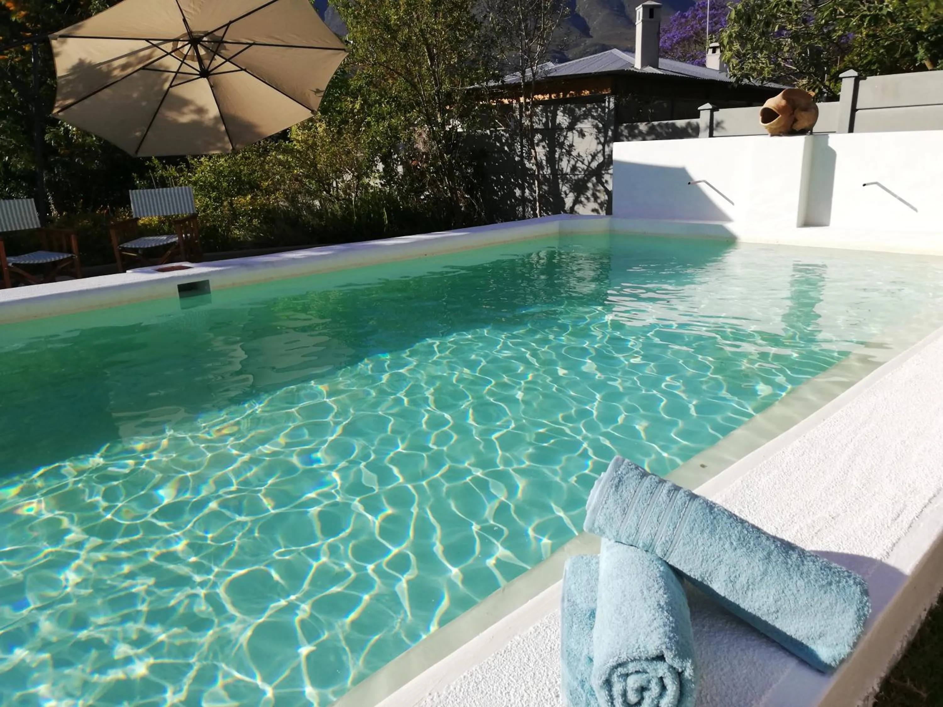 Swimming pool in The View Swellendam B&B