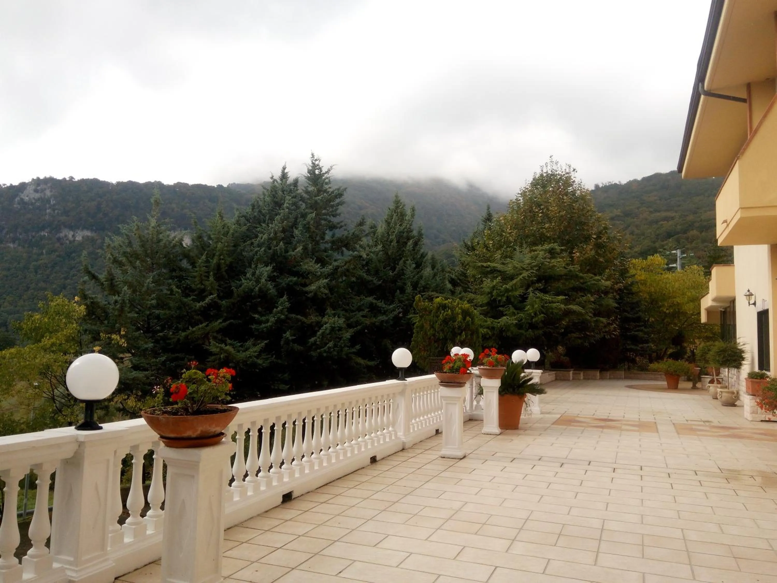 Balcony/Terrace in HOTEL AL QUERCETO