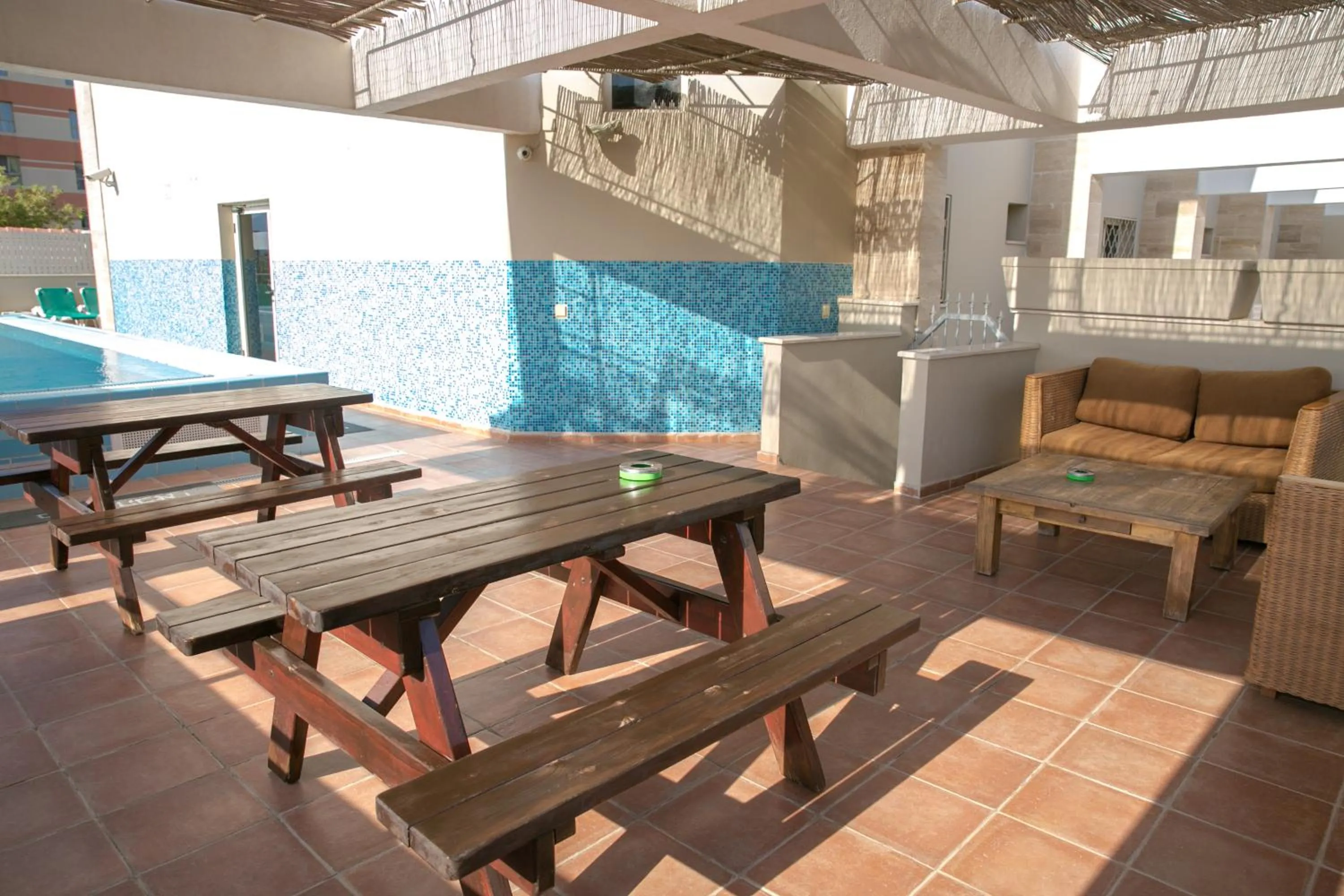 Swimming pool in Motel Aviv