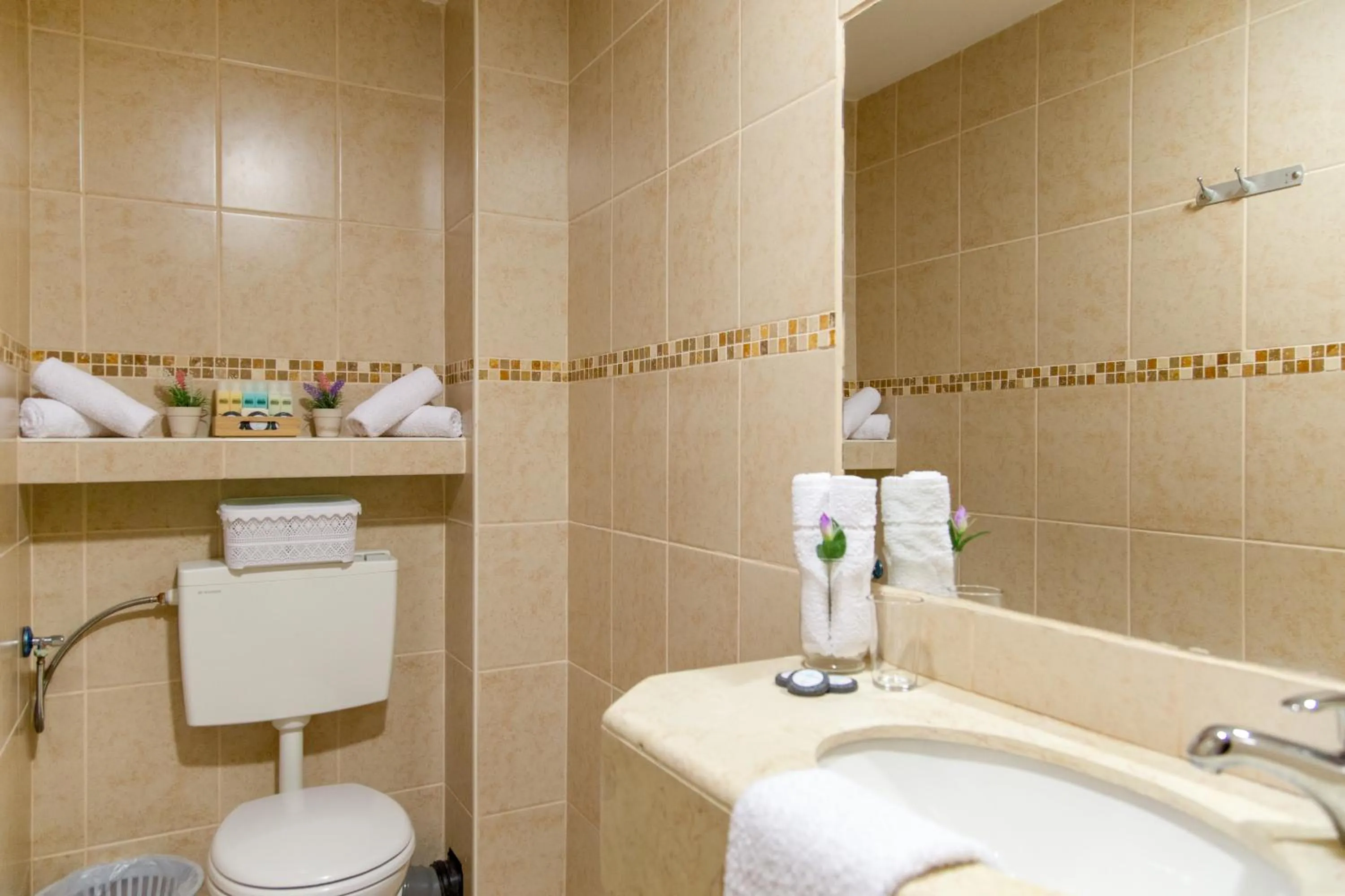 Bathroom in Motel Aviv