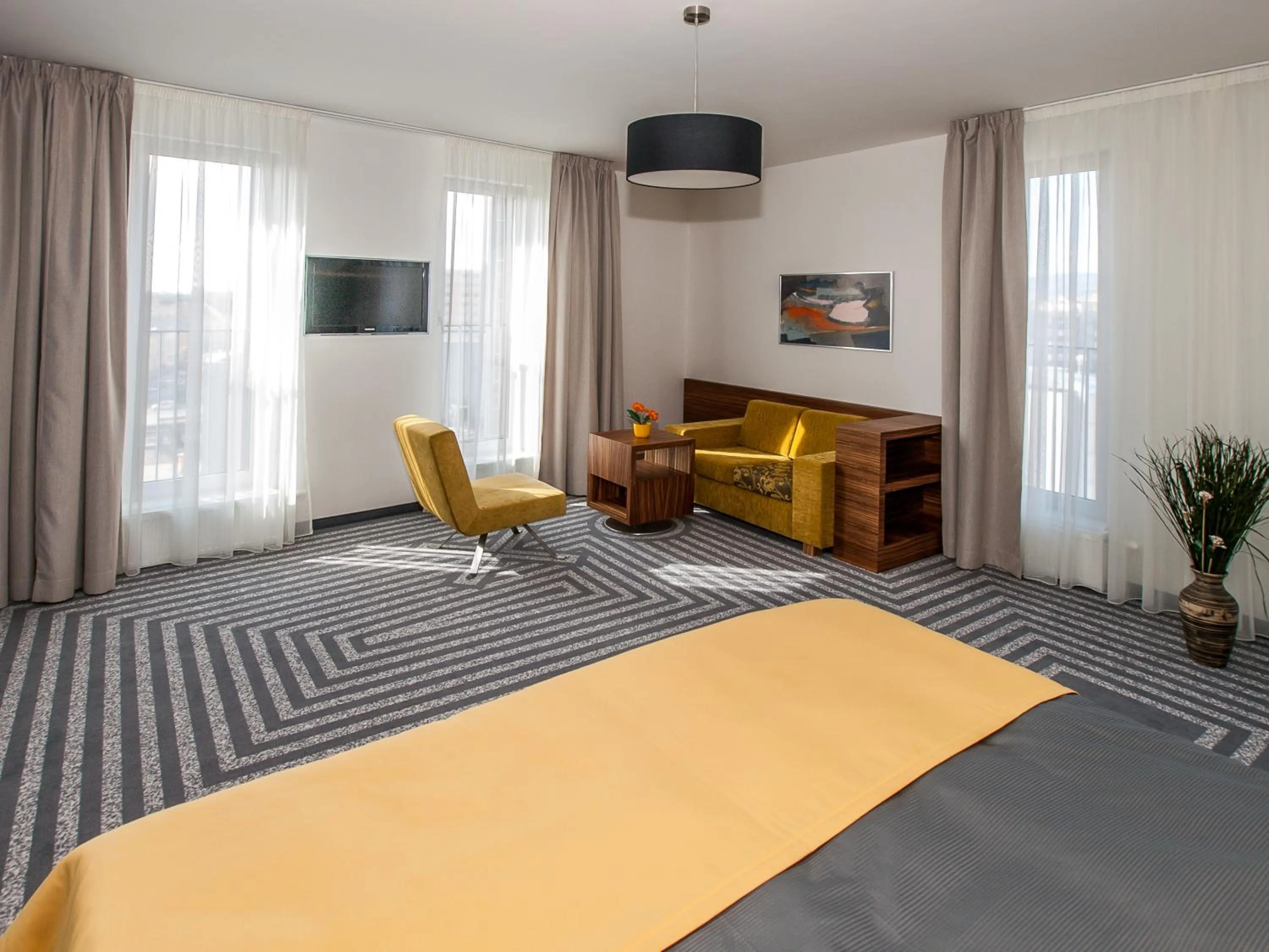 Decorative detail, Bed in Hotel 99