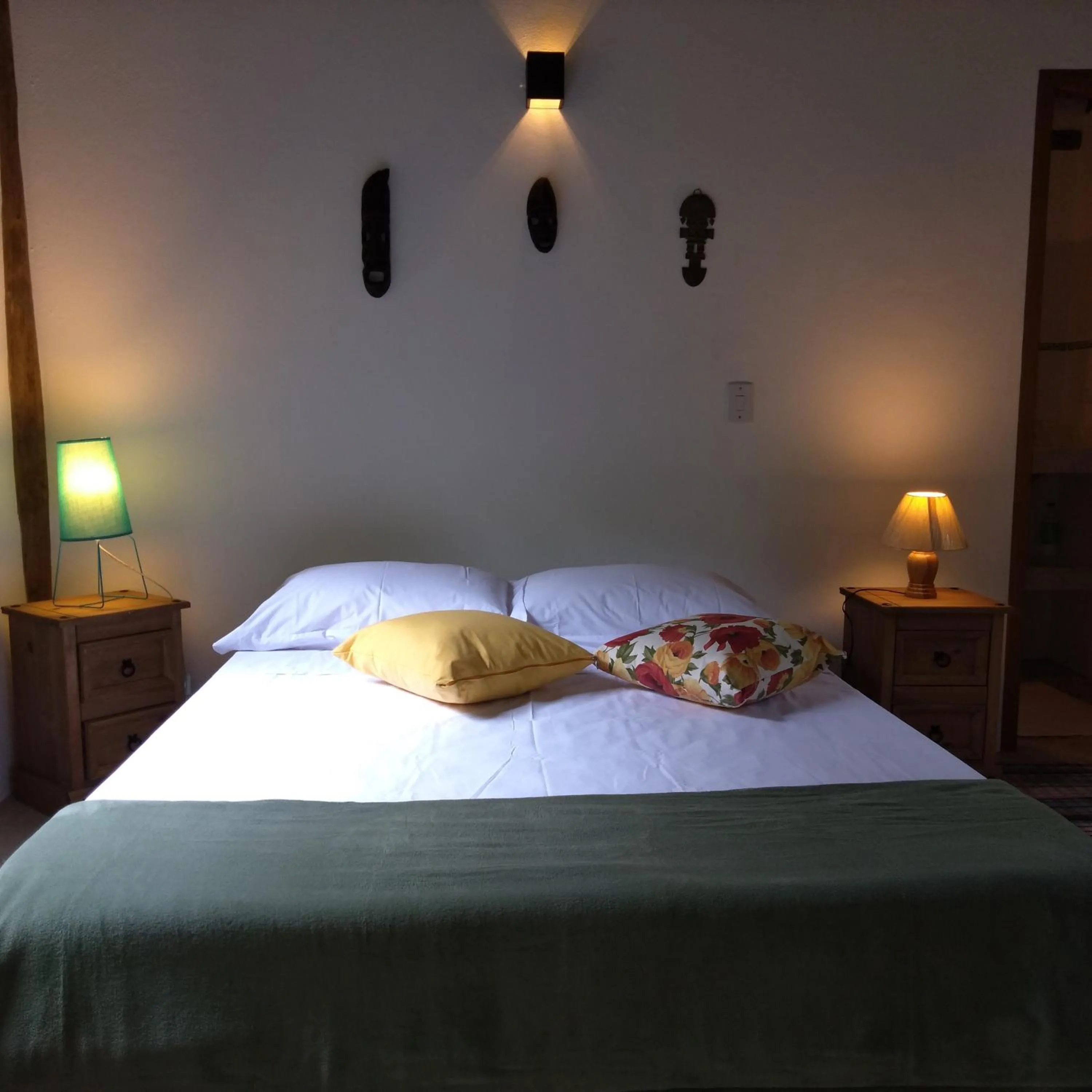 Bed in Eco Chalés Caminho das Águas