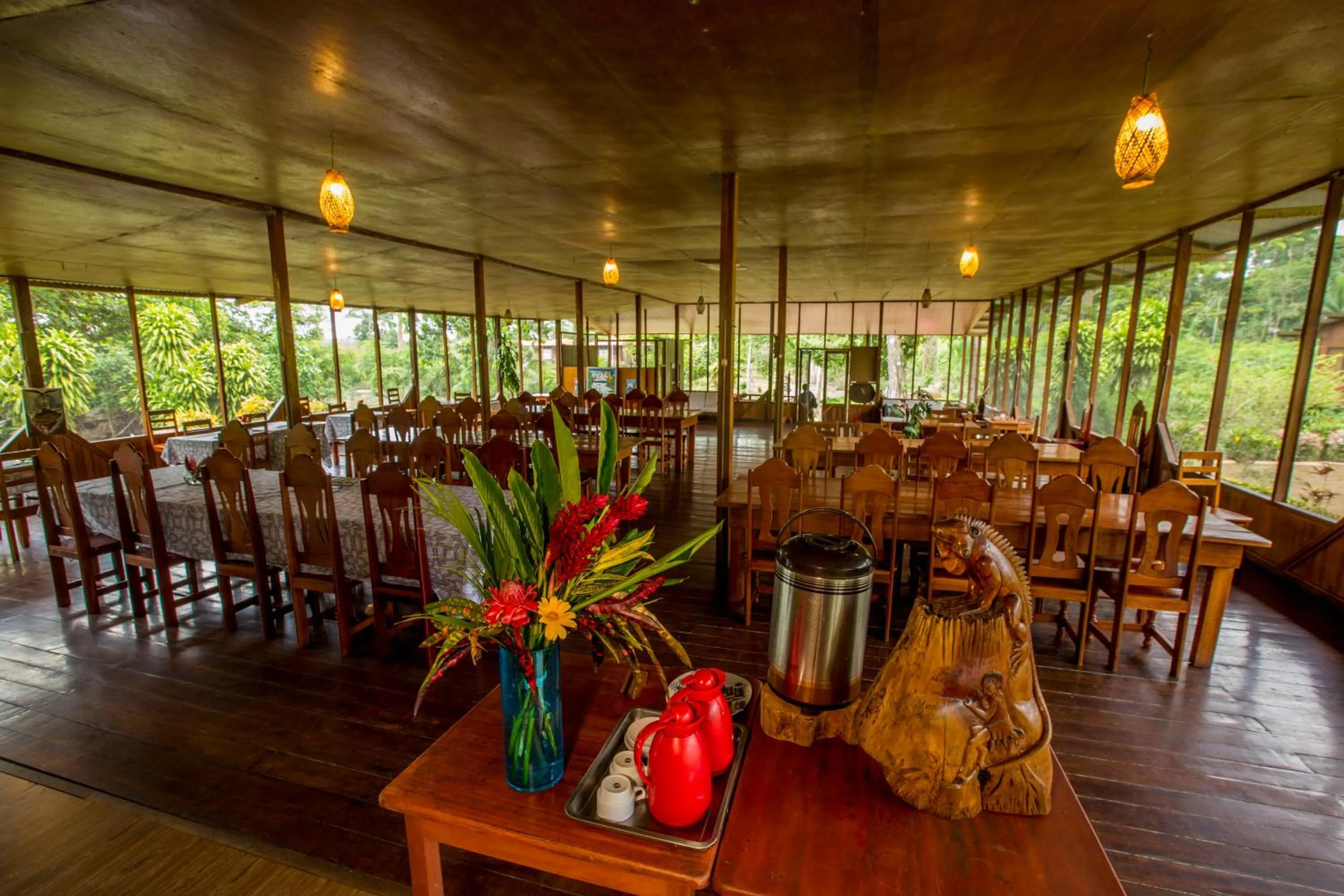 Restaurant/places to eat in Monte Amazonico Lodge