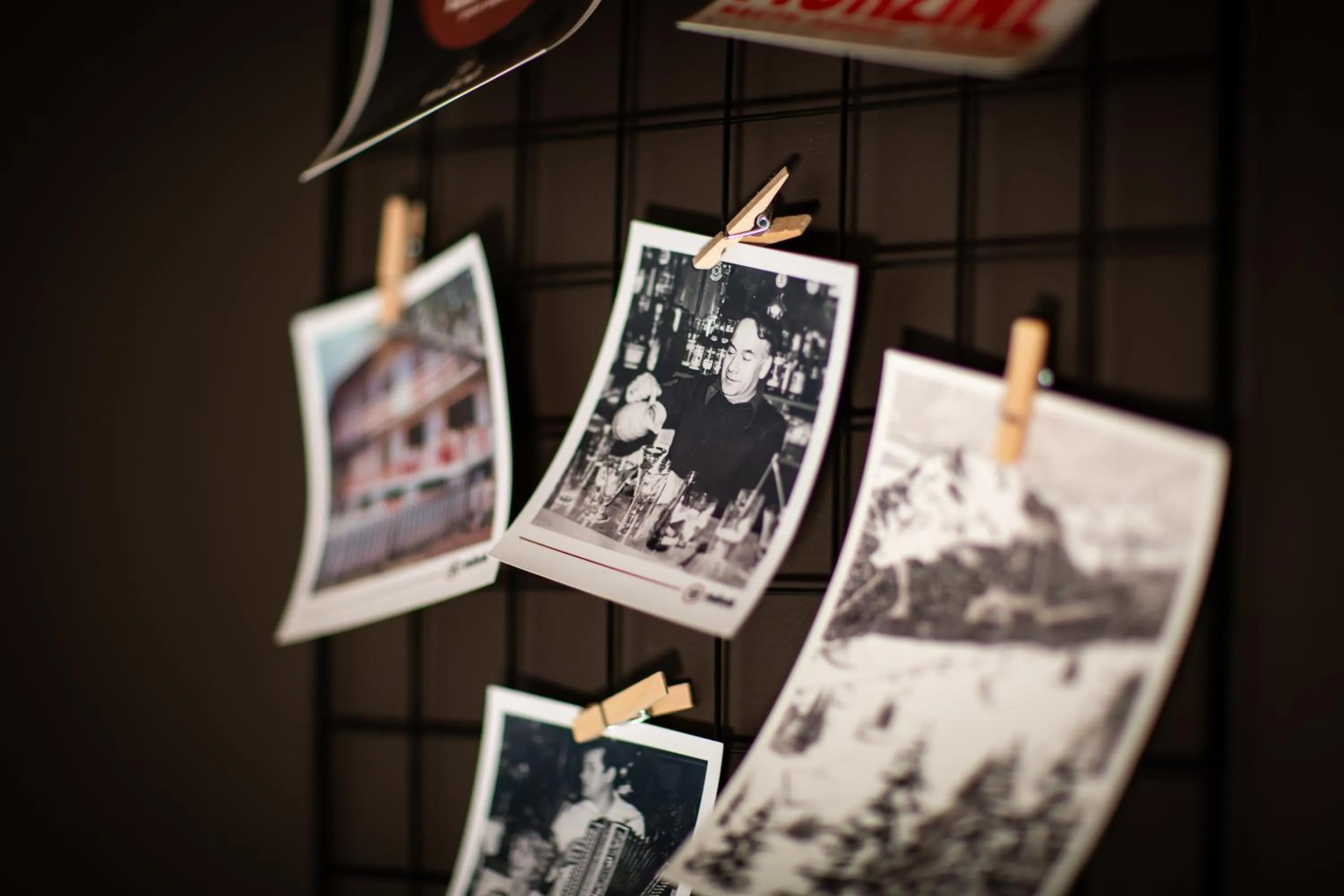 Decorative detail in Hôtel Névé
