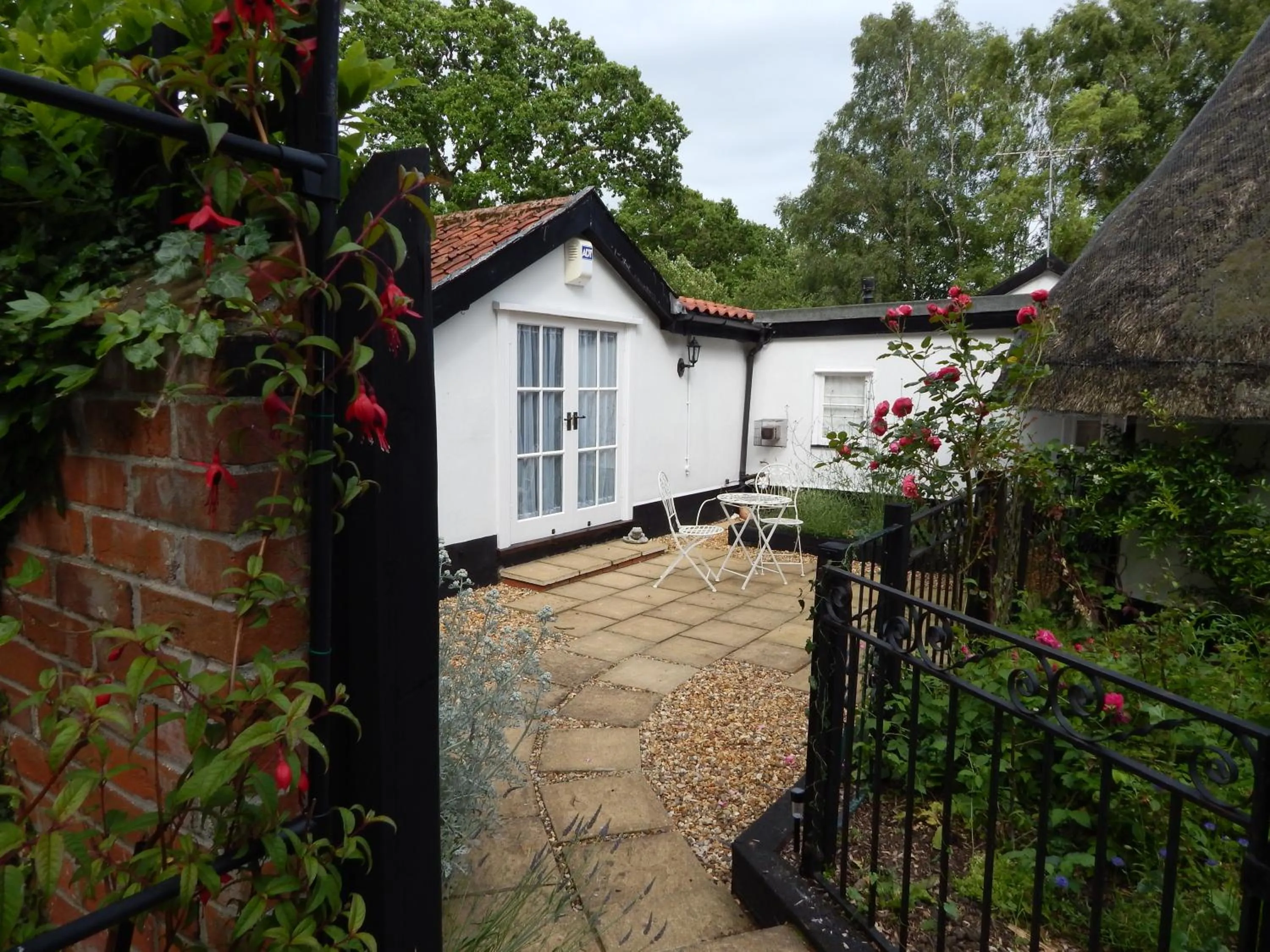 Patio in Frogs Hall B&B