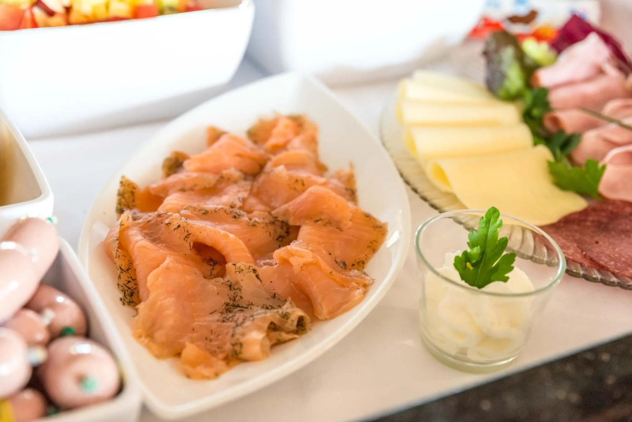 Buffet breakfast in Jauch's Löwen Hotel-Restaurant