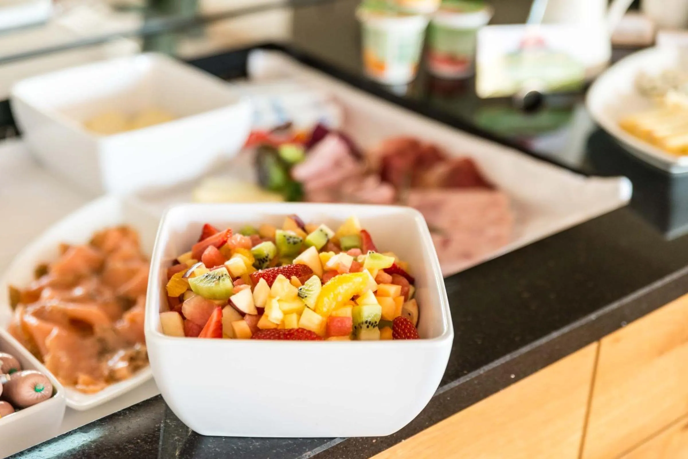 Buffet breakfast in Jauch's Löwen Hotel-Restaurant